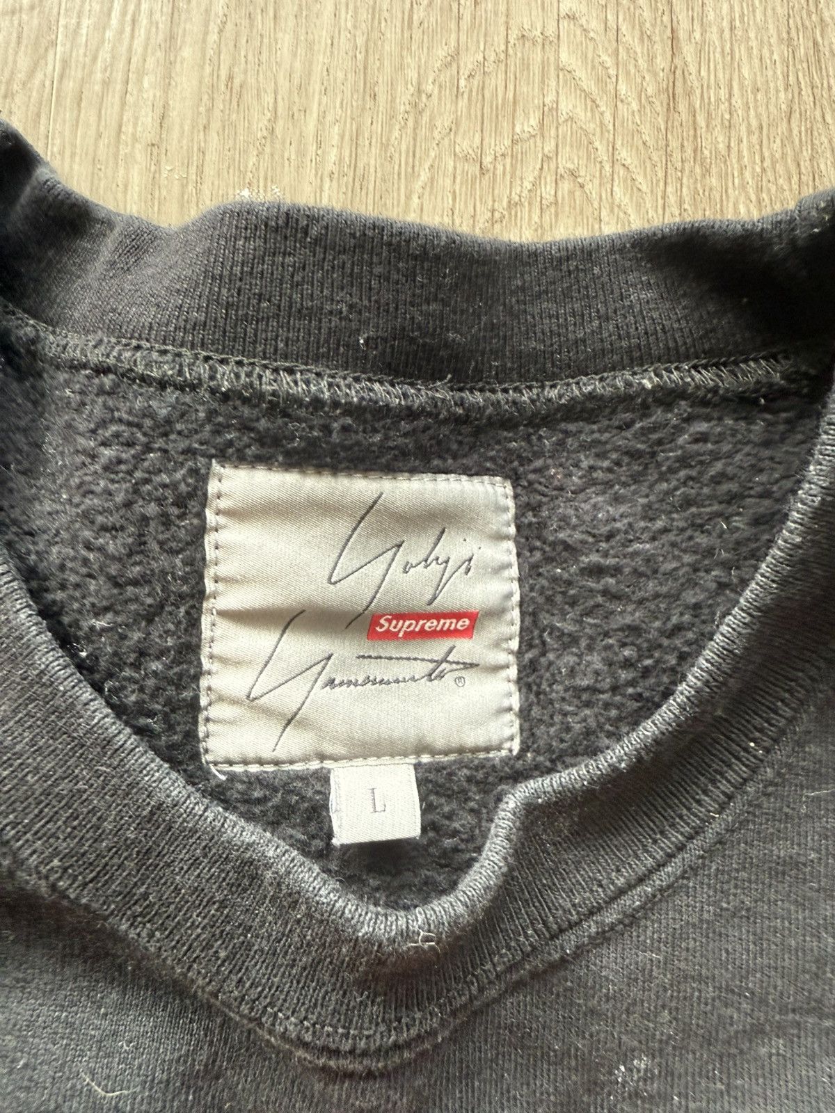 Supreme Supreme x Yohji Yamamoto sweatshirt Size US L / EU 52-54 / 3 - 2 Thumbnail