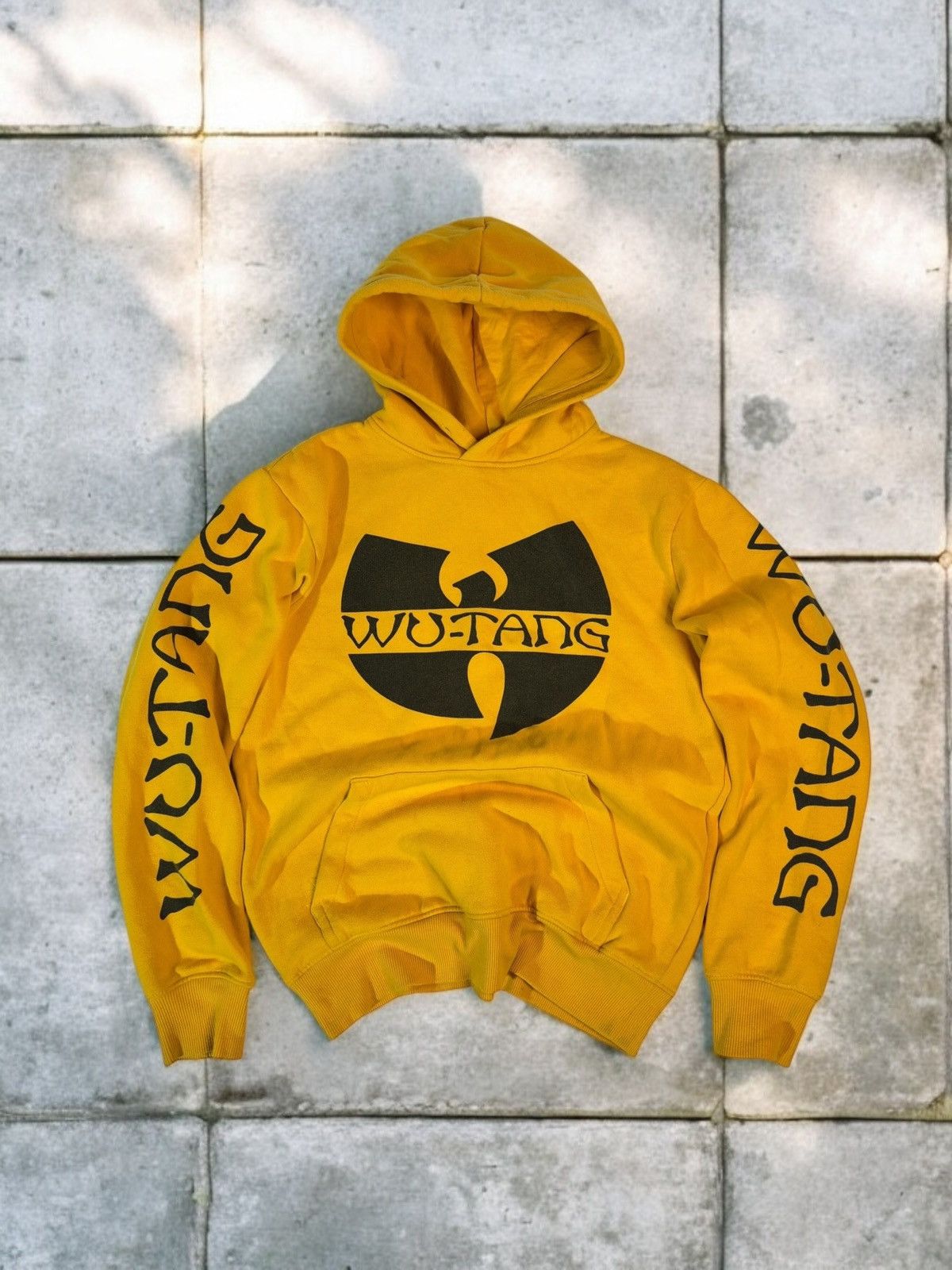 Wu Globe Hoodie Red and Black