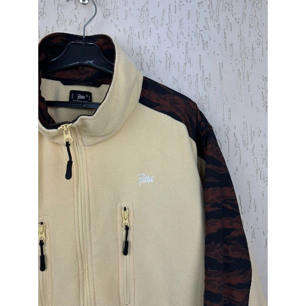 Patta Patta Slope Fleece Jacket Size Large Molten Lava Yellow Size US L / EU 52-54 / 3 - 4 Thumbnail