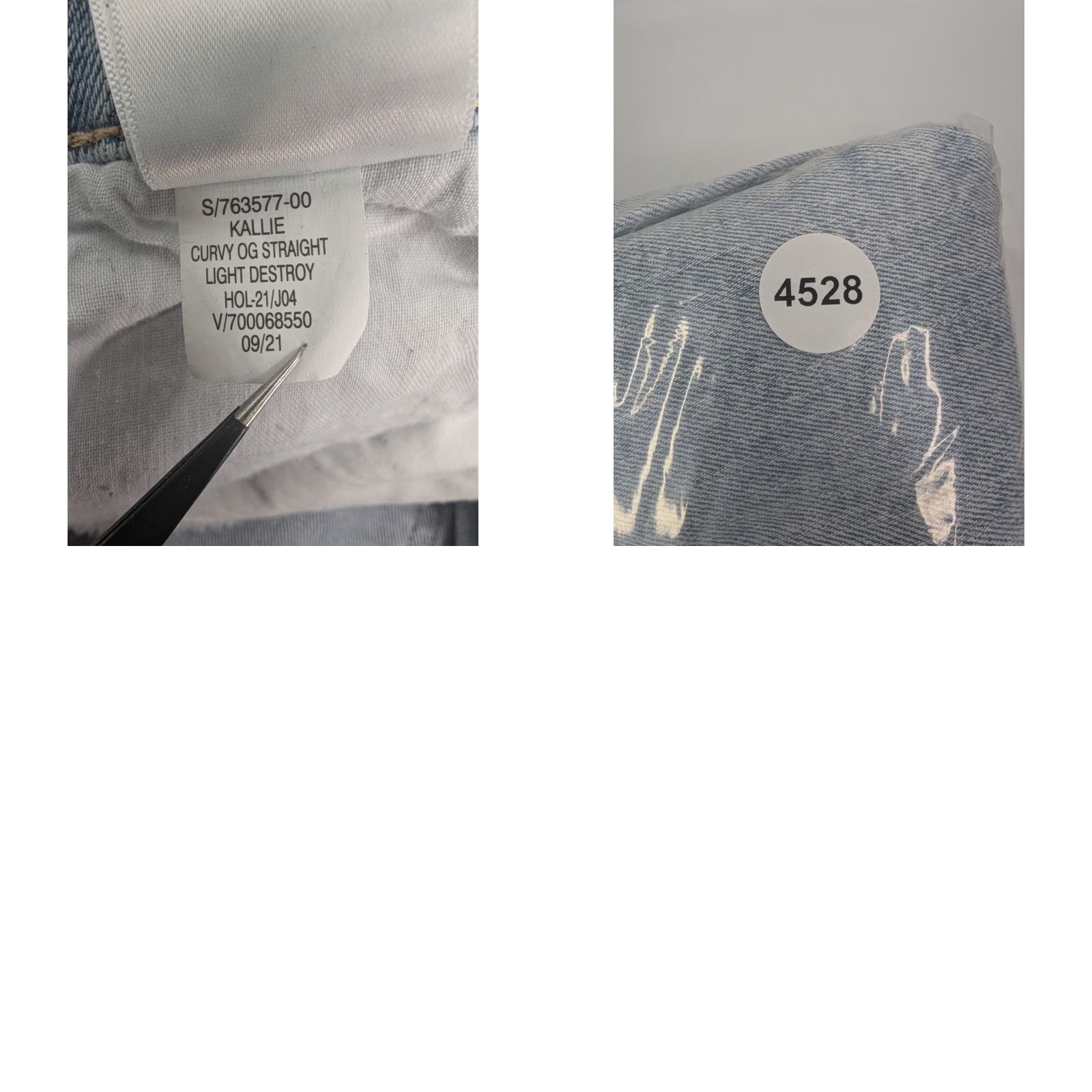 Old Navy Old Navy Jeans - High-Rise O.G. Curvy Straight Secret-Slim Pockets Cut-Off Size 28 Blue Denim Cotton Blend Womens Plus Stretch 90s? Not present Size 28" / US 6 / IT 42 - 9 Thumbnail