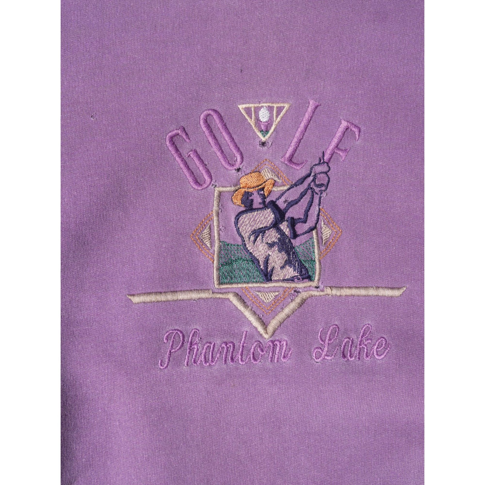 Other Vintage 90s Phantom Lake Golf Crewneck Size US L / EU 52-54 / 3 - 2 Thumbnail