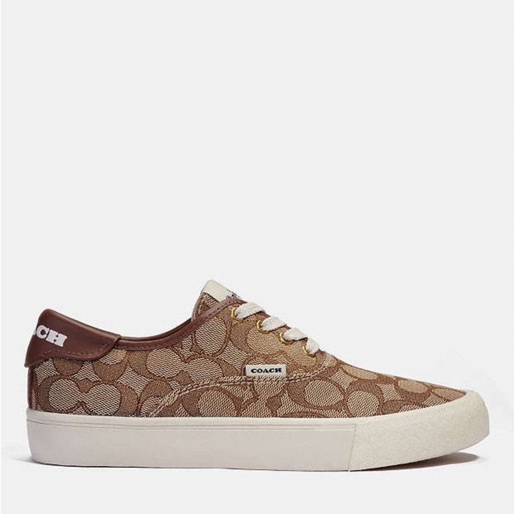 Coach COACH Women’s 9.5 Normal Citysole Skate Sneaker Logo Patter Size US 9.5 / IT 39.5 - 4 Thumbnail