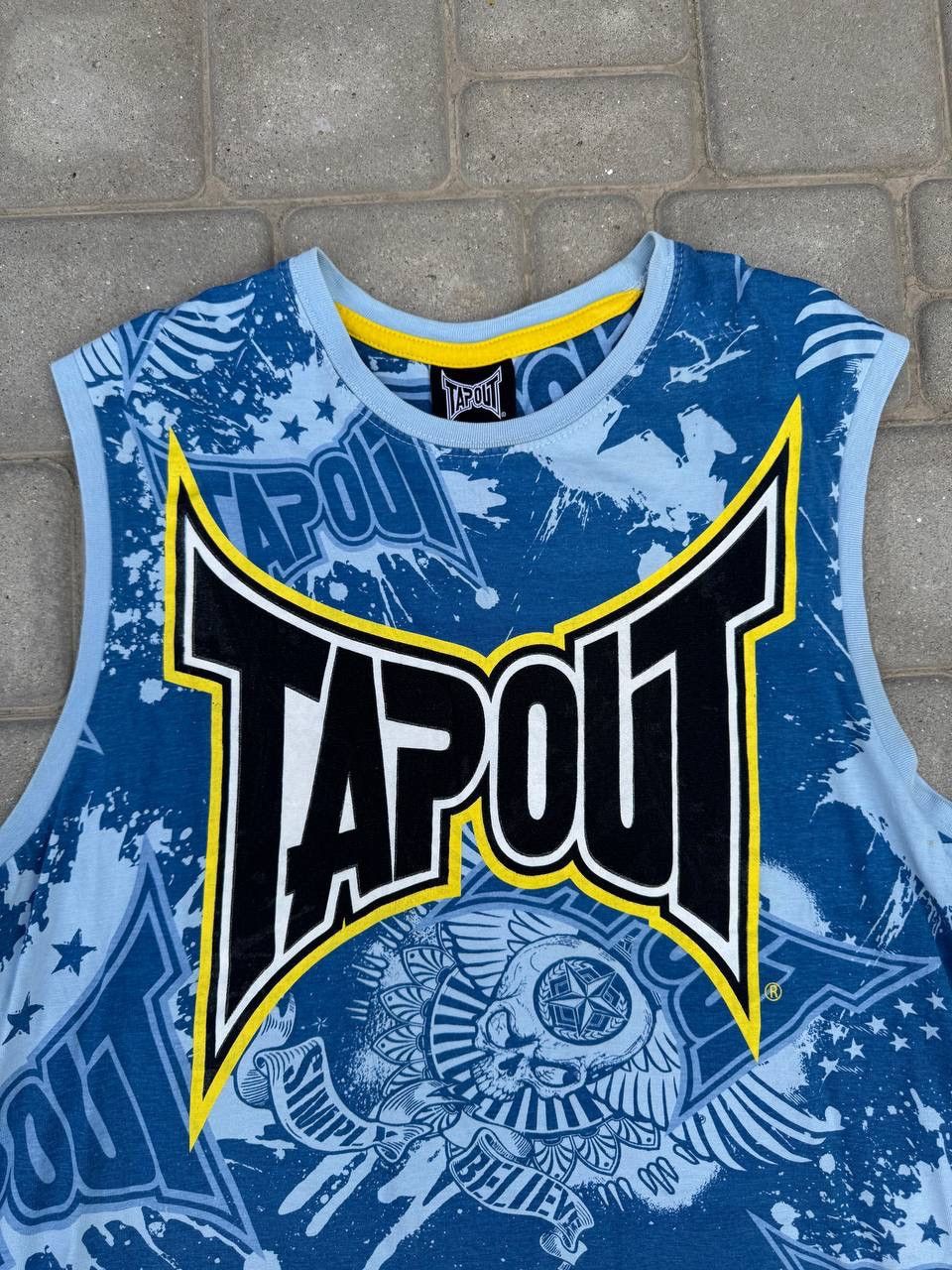 Tapout Vintage Y2K Tapout Big Logo Tanktop M opium Skate 90s Size US M / EU 48-50 / 2 - 2 Thumbnail