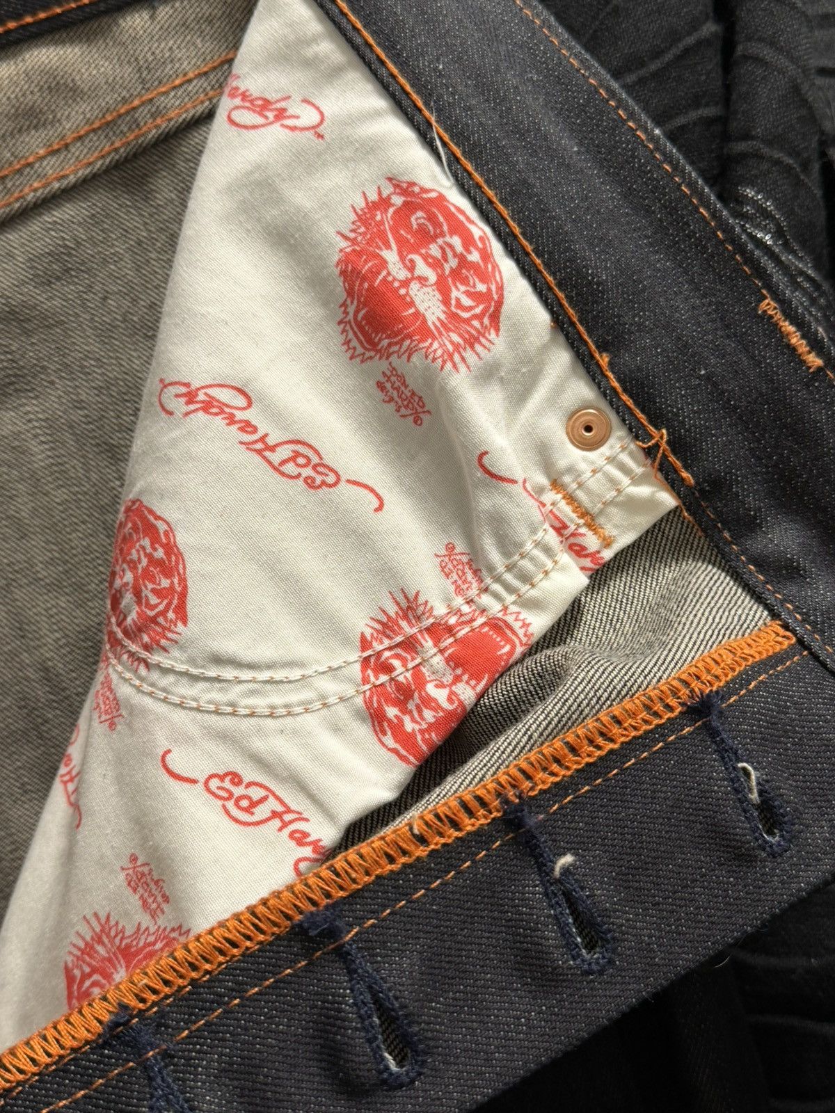Ed Hardy Ed Hardy “Double Tiger” Denim Size US 40 / EU 56 - 11 Thumbnail