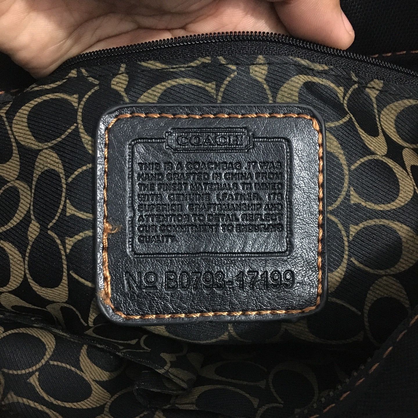 Coach Coach Poppy Canvas Leather Monogram Handbag Size ONE SIZE - 20 Thumbnail