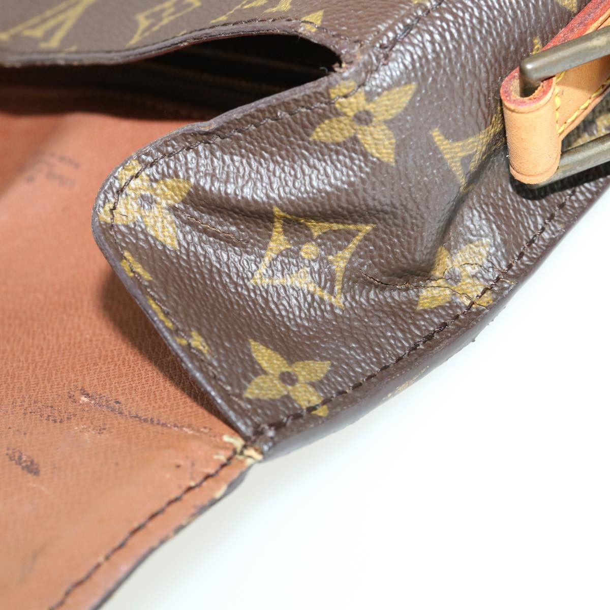 Louis Vuitton LOUIS VUITTON Monogram Saint Cloud GM Shoulder Bag M51242 Size ONE SIZE - 10 Thumbnail