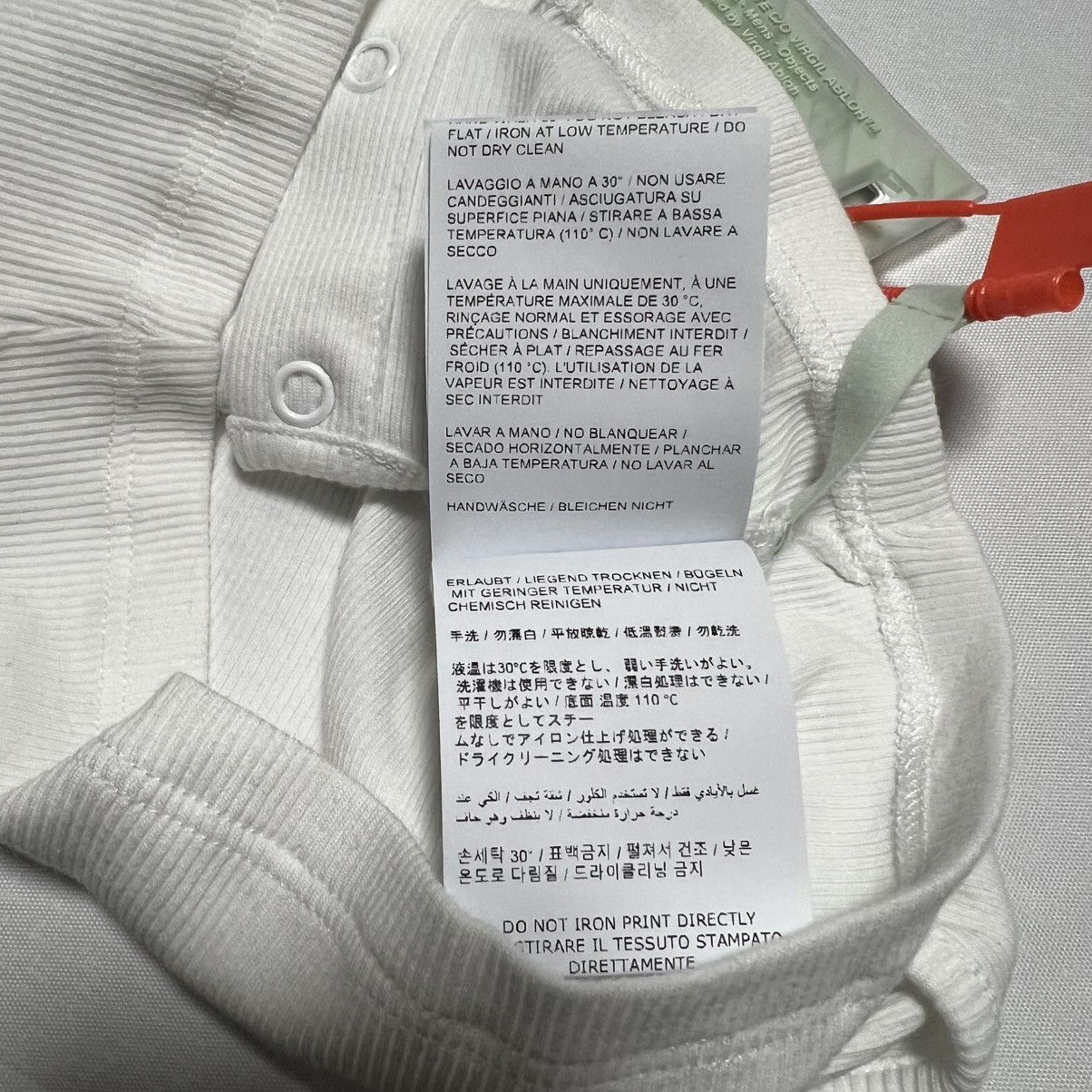 Off-White OFF-WHITE BUTTONED UP TOP Size S / US 4 / IT 40 - 7 Thumbnail
