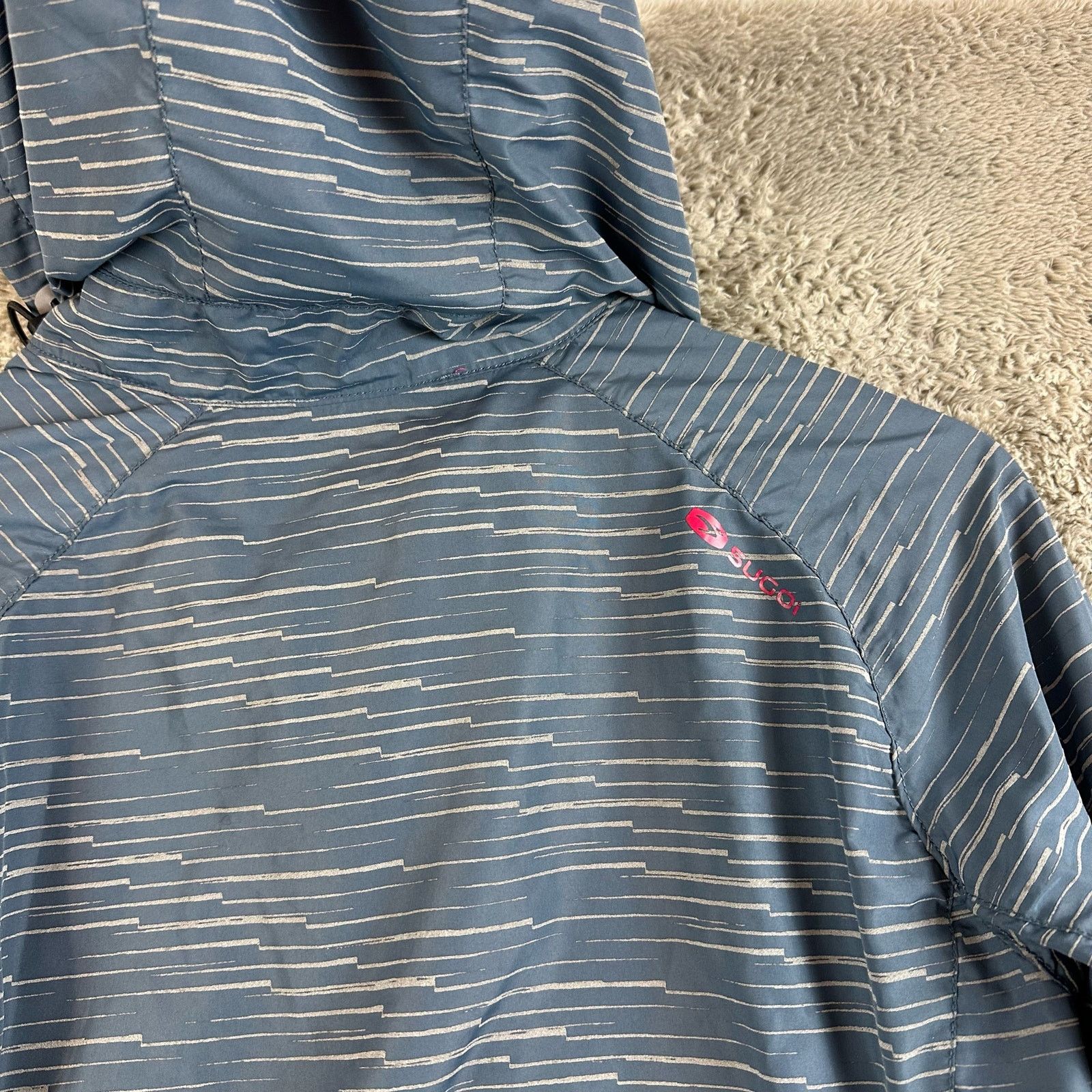 Other Sugoi Zap Jacket Running Cycling Women M Blue Gray Pink Size M / US 6-8 / IT 42-44 - 9 Thumbnail