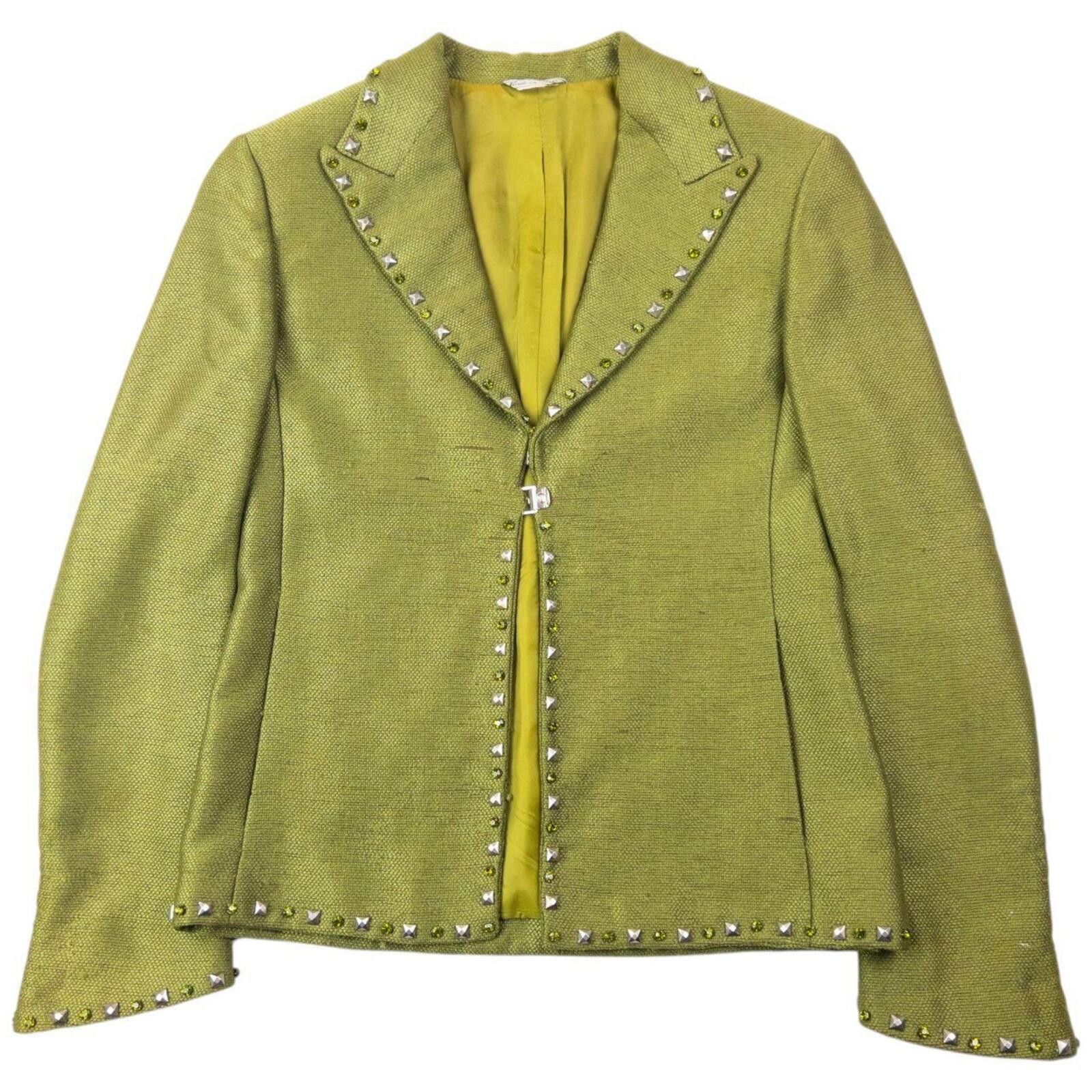 Versace Vintage 90s Gianni Versace Jacket & Skirt Suit Set Size XS Size XS / US 0-2 / IT 36-38 - 5 Thumbnail