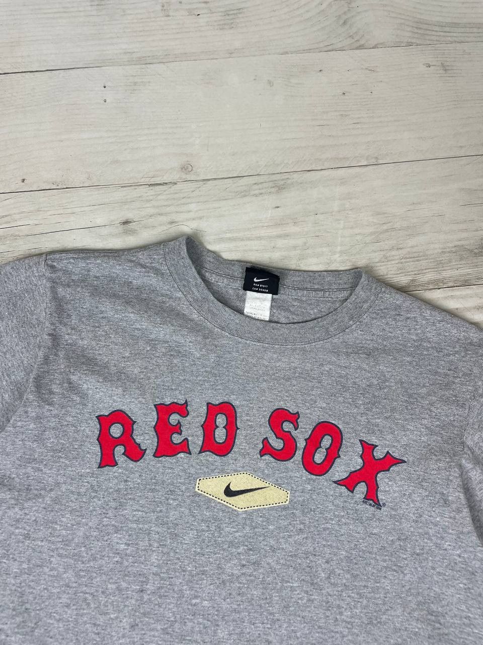 Nike Vintage Nike Red Sox Boston T Shirt 00s Big Logo Size US S / EU 44-46 / 1 - 2 Thumbnail