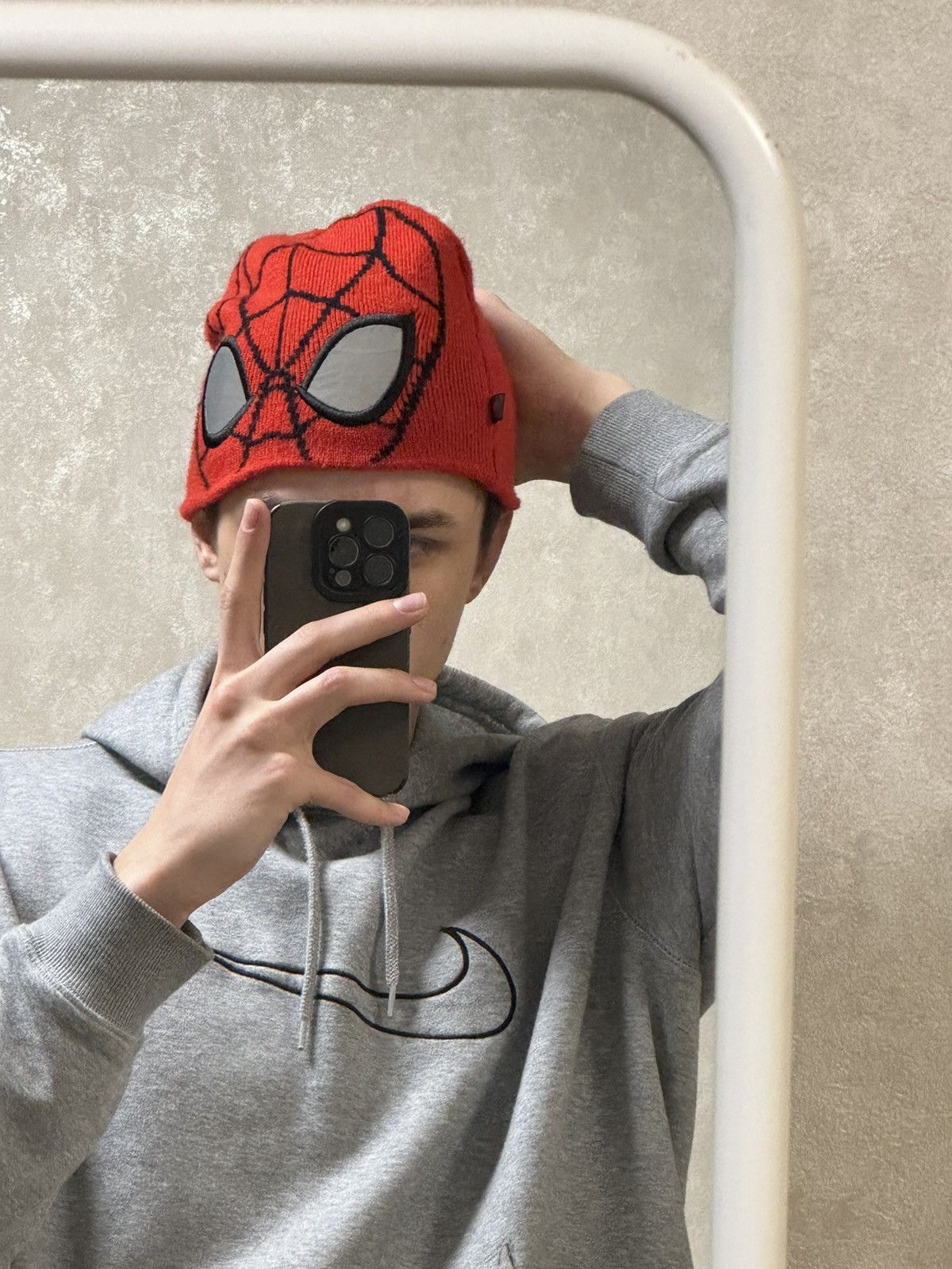 Marvel Comics Vintage Spider Man Y2K avantgarde Japanese style hat cap Size ONE SIZE - 4 Thumbnail