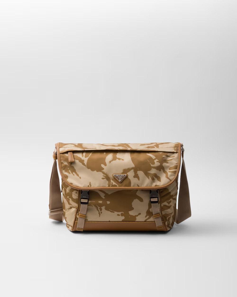 Prada o1bcso1str1025 Size: OS / Nylon Bag in Beige/Brown Size ONE SIZE - 1 Thumbnail