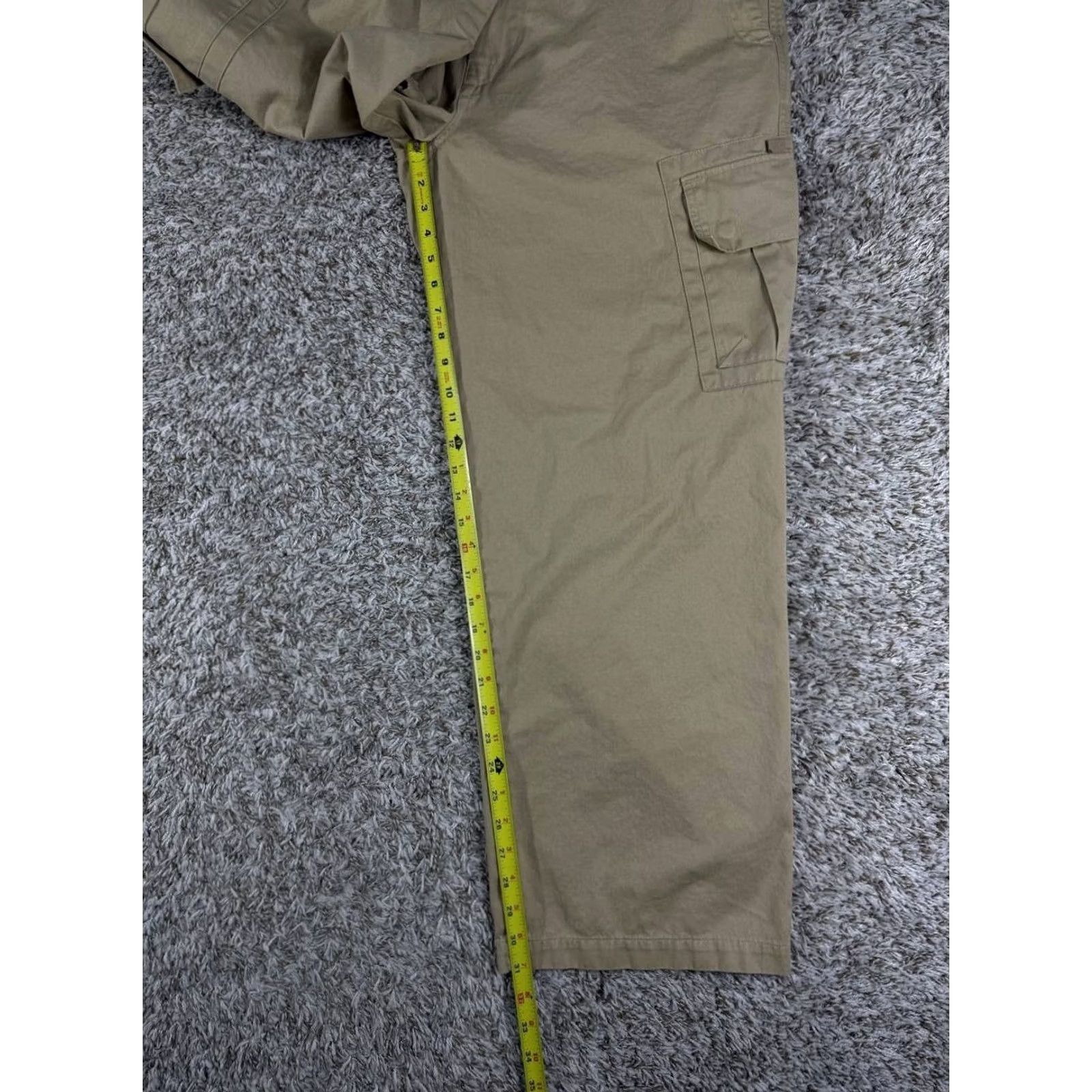 Ecko Unltd. VINTAGE Ecko Unltd Camden Cargo Pants Baggy Y2K Hip Hop Skate Khaki Utility Sz 36 Size US 36 / EU 52 - 7 Thumbnail