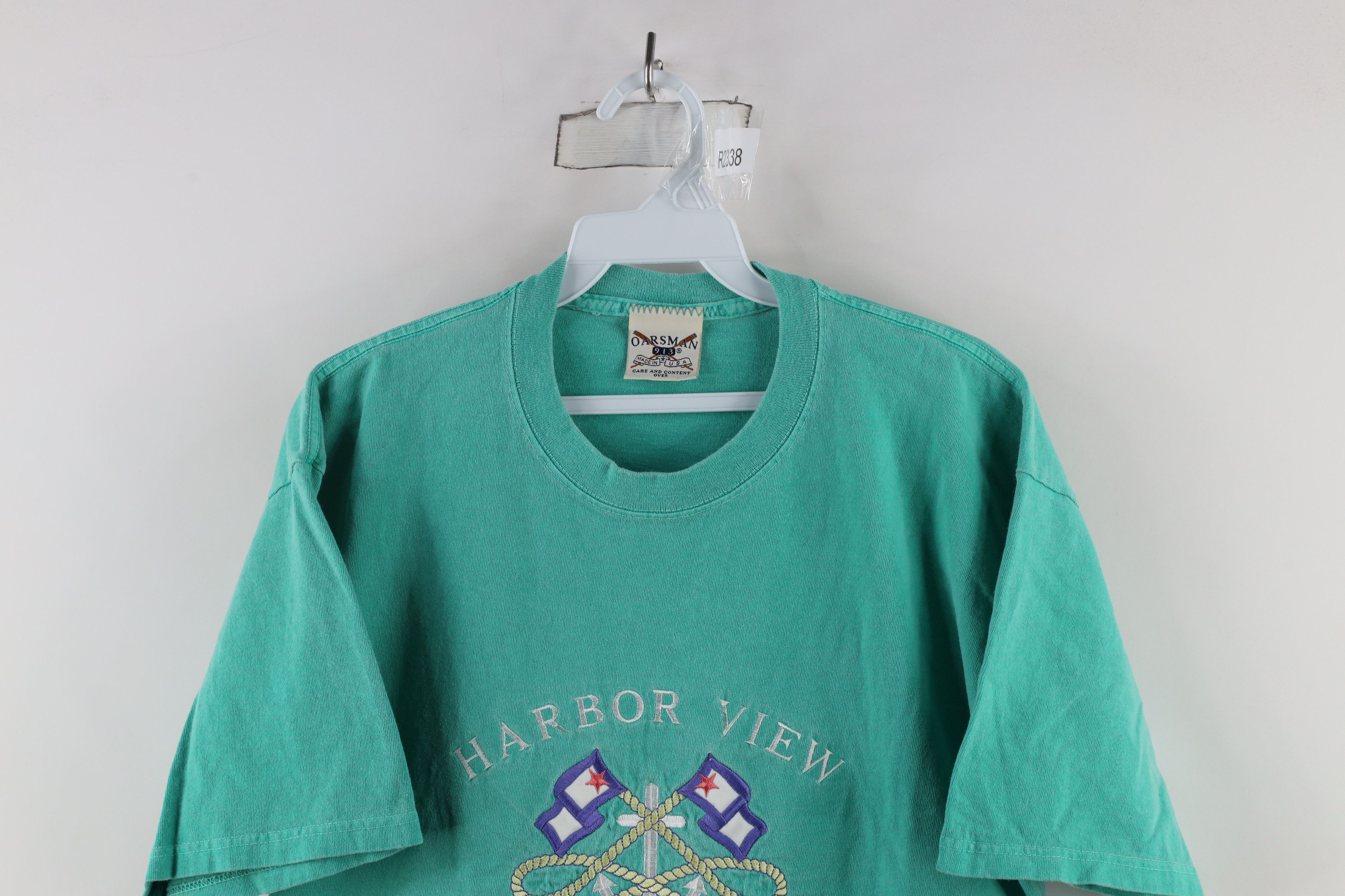 Vintage Vintage 90s Streetwear View Yacht Club T-Shirt Teal USA Size US L / EU 52-54 / 3 - 2 Thumbnail
