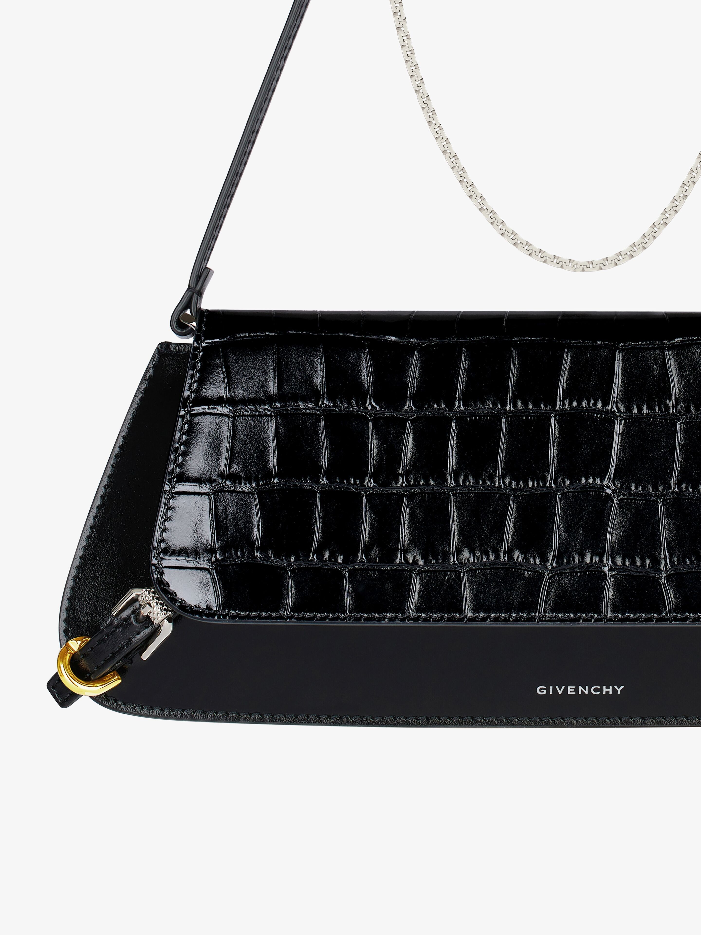 Givenchy o1w1db10825 Size: OS / Voyou East West Clutch Bag in Black Size ONE SIZE - 7 Thumbnail