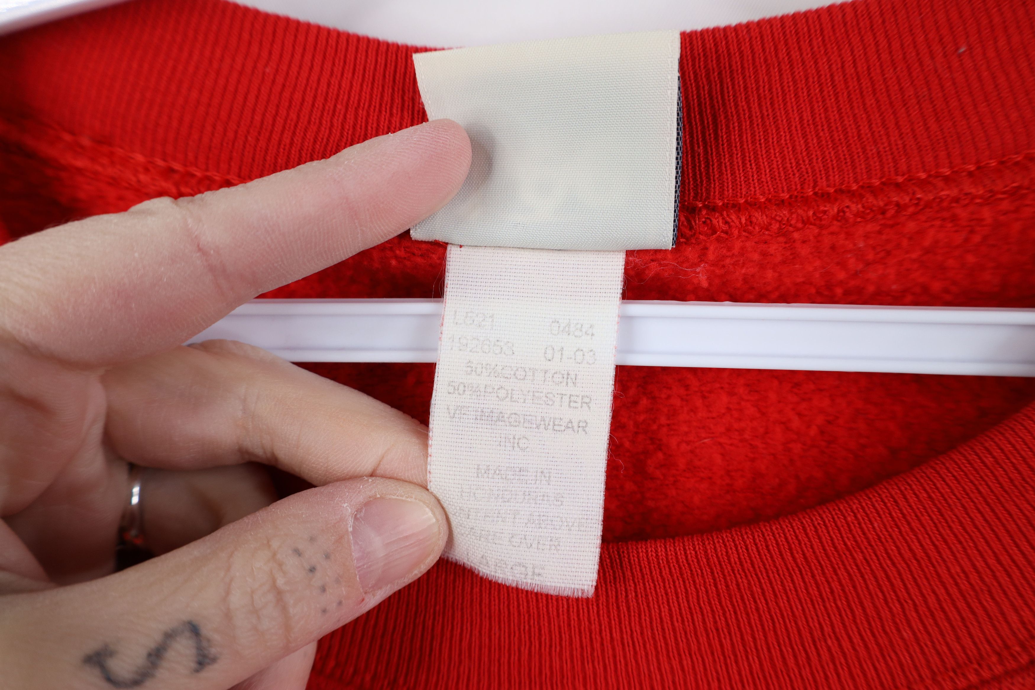 Vintage Vintage 90s Spell Ohio State University Crewneck Sweatshirt Size US L / EU 52-54 / 3 - 6 Thumbnail