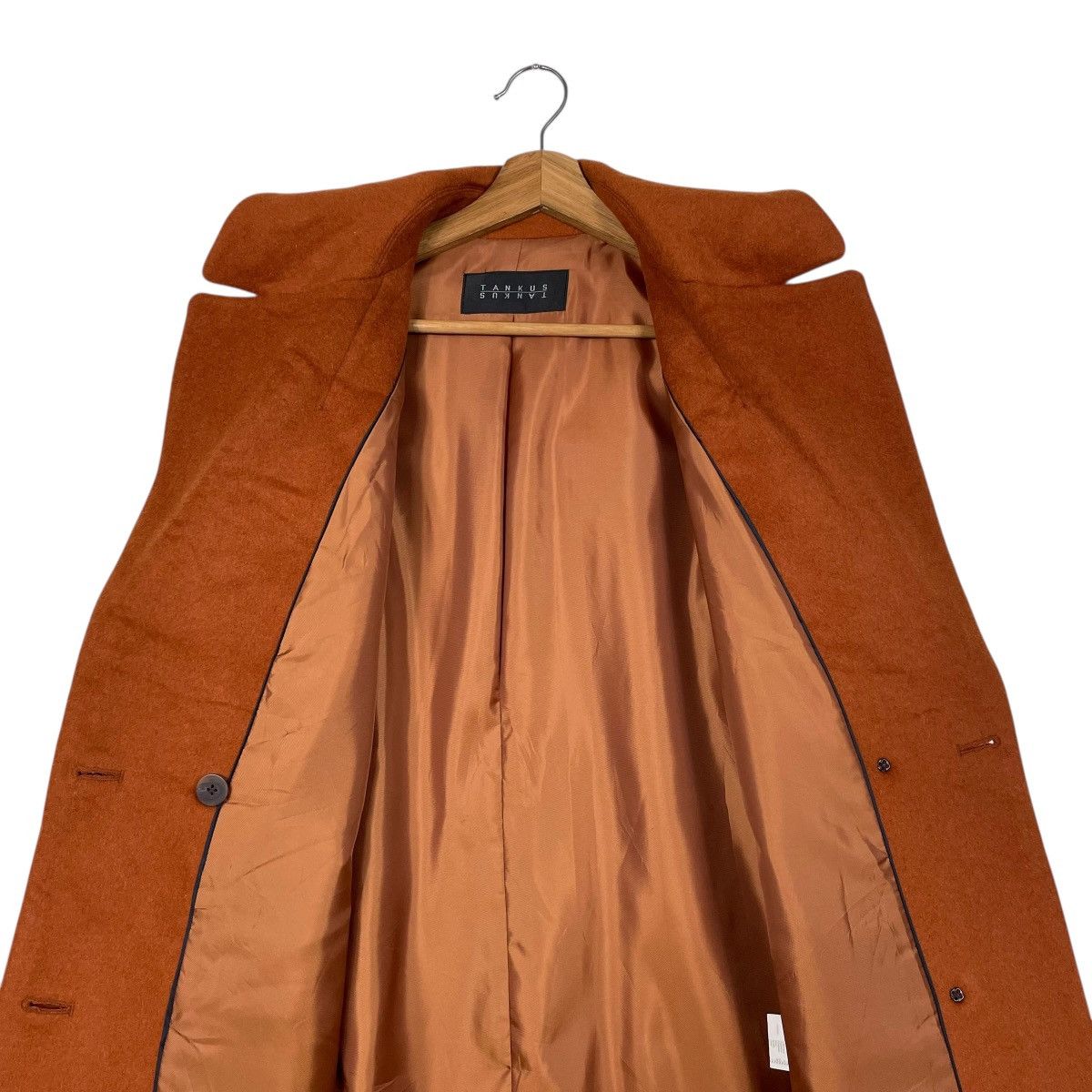 Japanese Brand Tankus Wool Overcoat Size M / US 6-8 / IT 42-44 - 12 Thumbnail