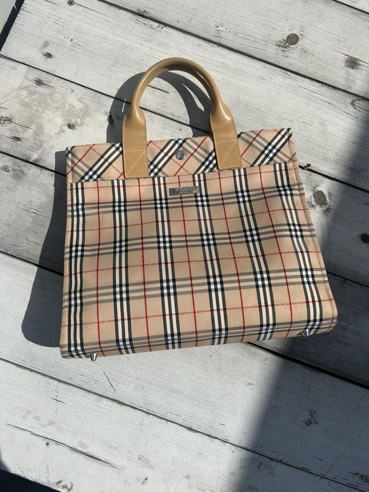 Burberry Vintage tote bag blue label Burberry Size ONE SIZE - 2 Thumbnail