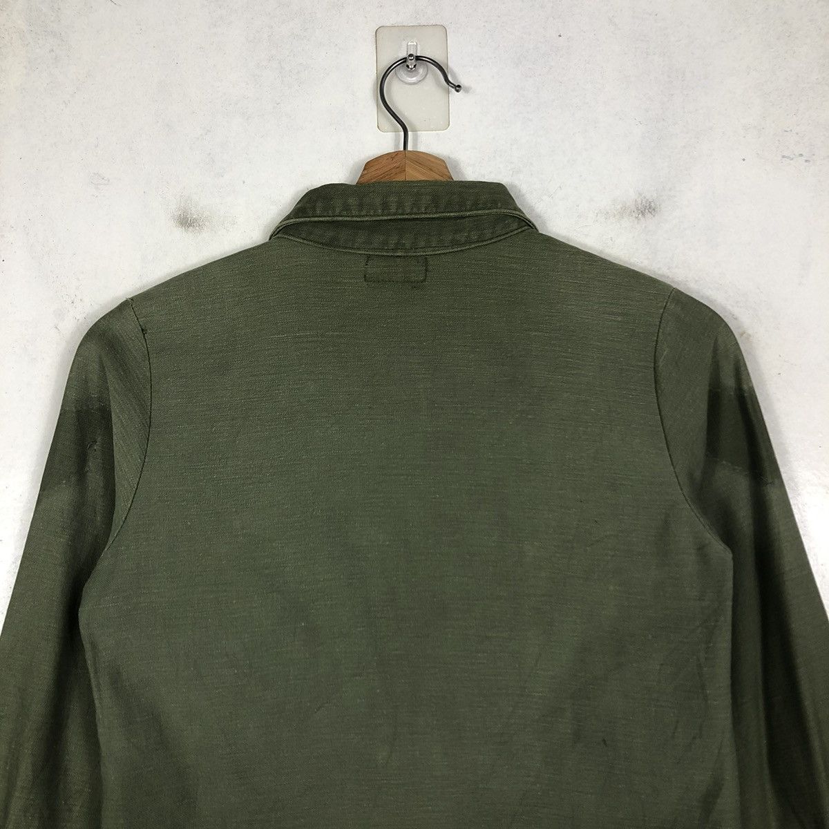 Vintage 📌TRUE VINTAGE 60s OG-07 SHIRT JACKET CHORE MILITARY US ARMY Size US M / EU 48-50 / 2 - 11 Thumbnail