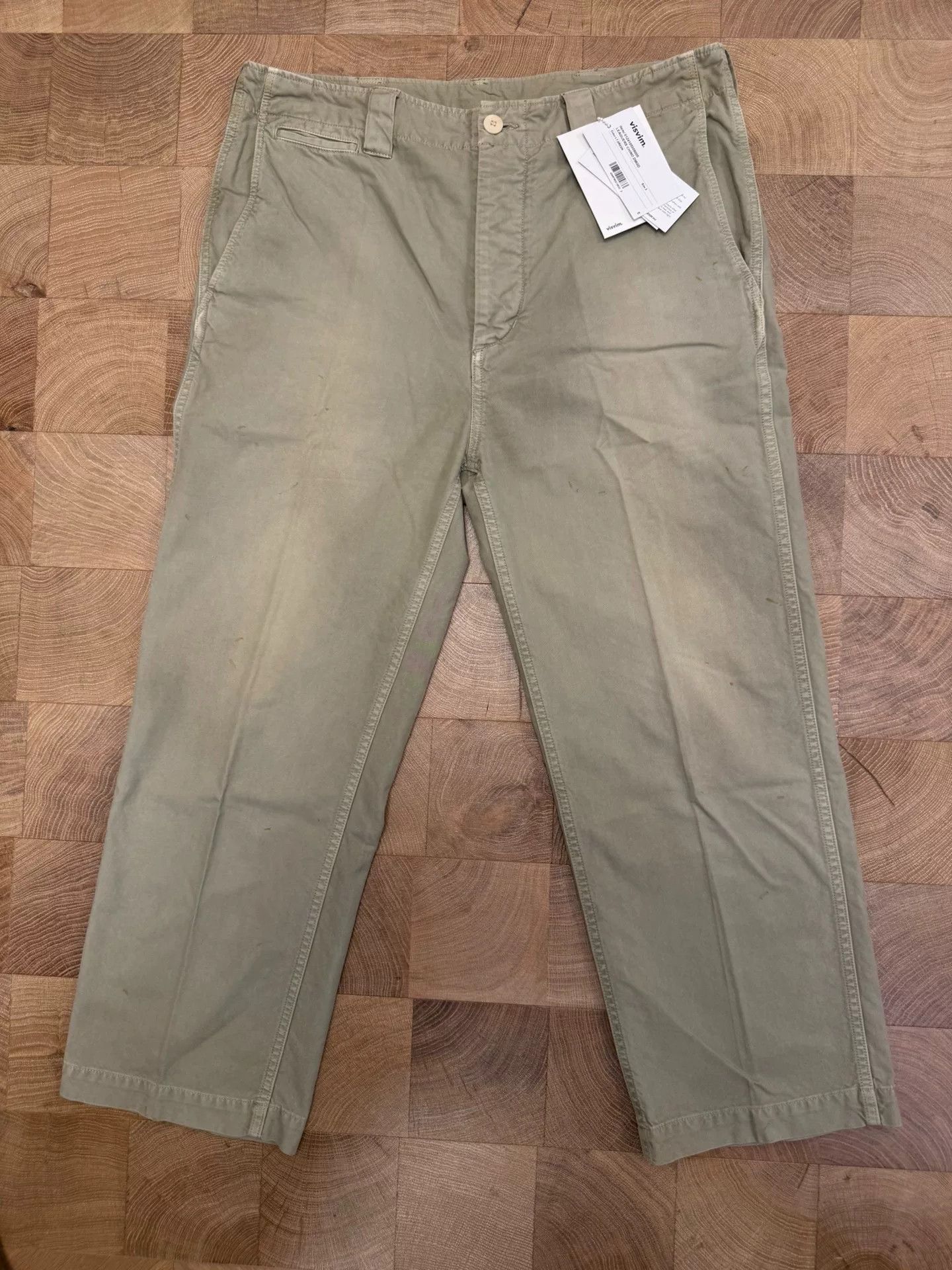 Visvim Visvim 24SS Leaguers Chino DMGD F.I.L. Exclusive Size US 35 - 1 Thumbnail