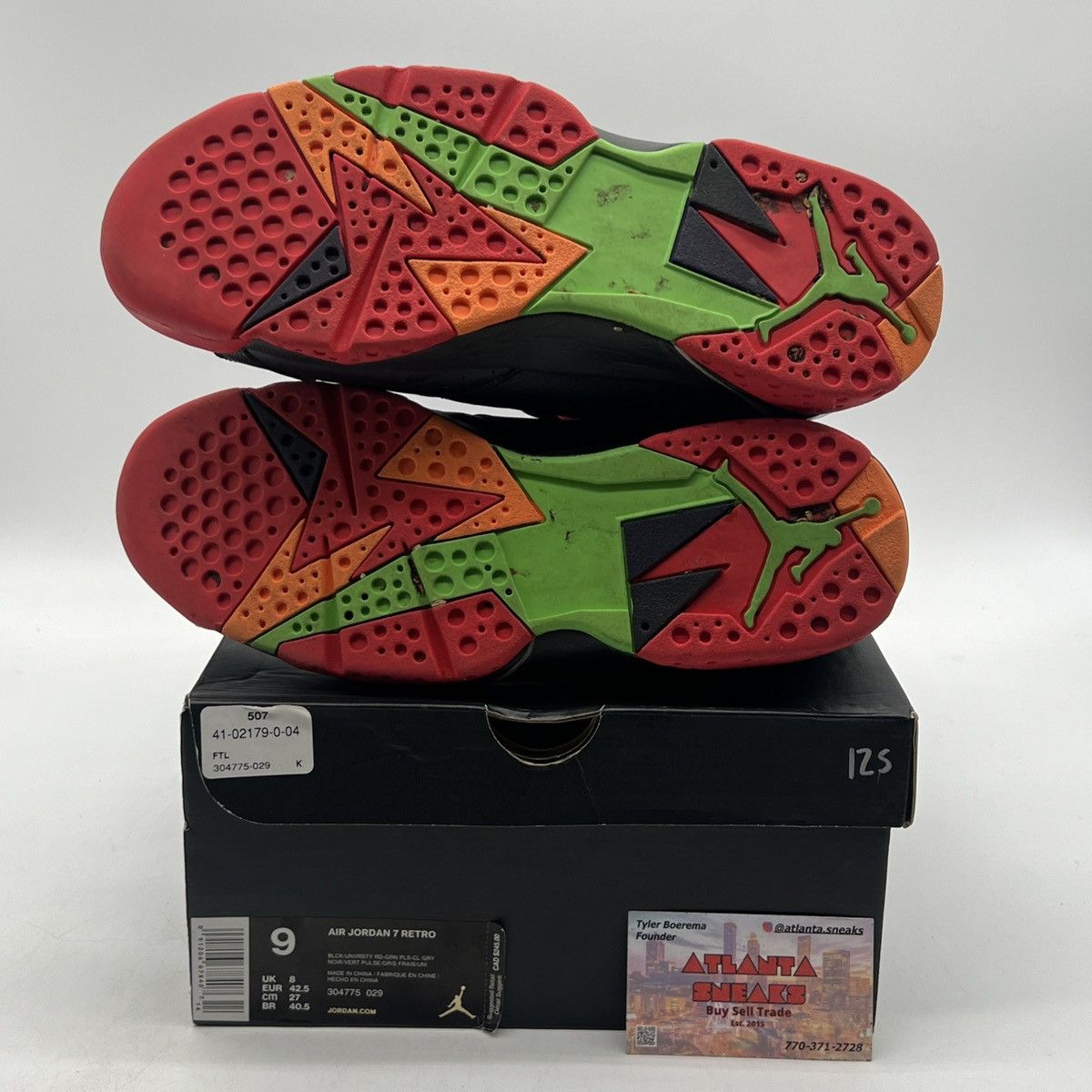 Jordan Brand Air Jordan 7 Marvin the Martian Size US 9 / EU 42 - 8 Thumbnail