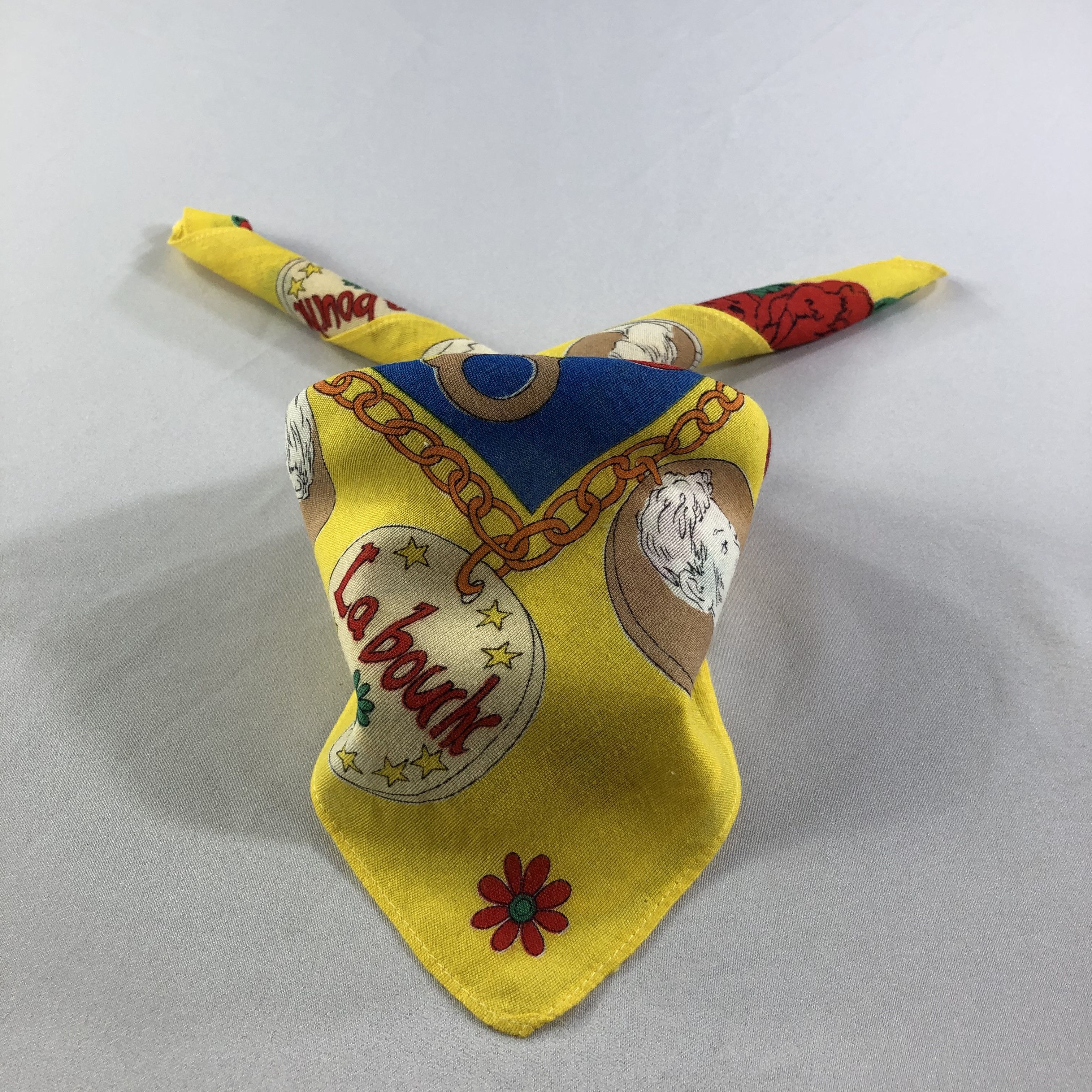 Michiko Koshino London Michiko Koshino Handkerchief Neckerchief Bandana H1662 Size ONE SIZE - 1 Thumbnail