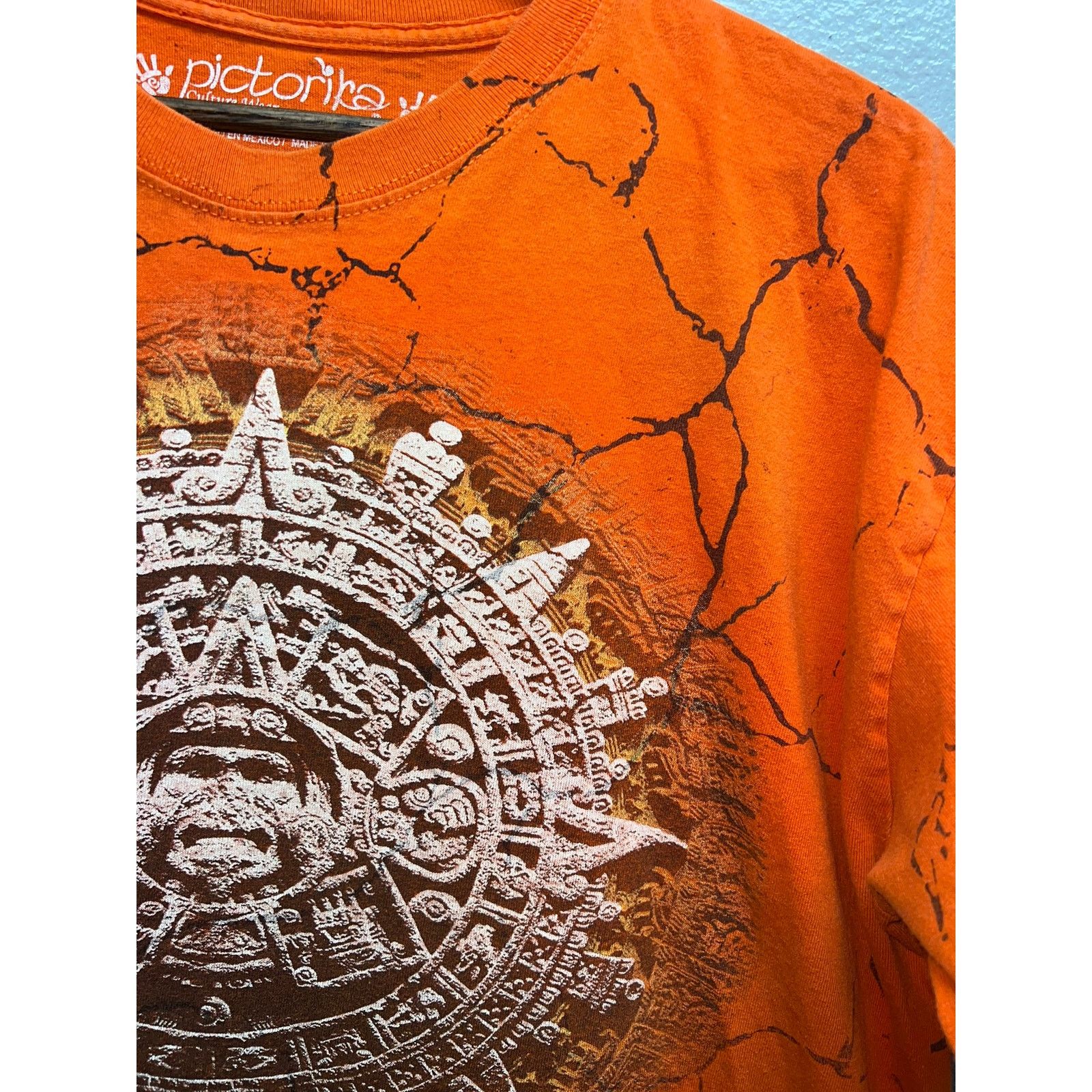 Vintage Chichen Itza Shirt Aztec Azteca Culture AOP All over Ruins L Size US L / EU 52-54 / 3 - 5 Thumbnail