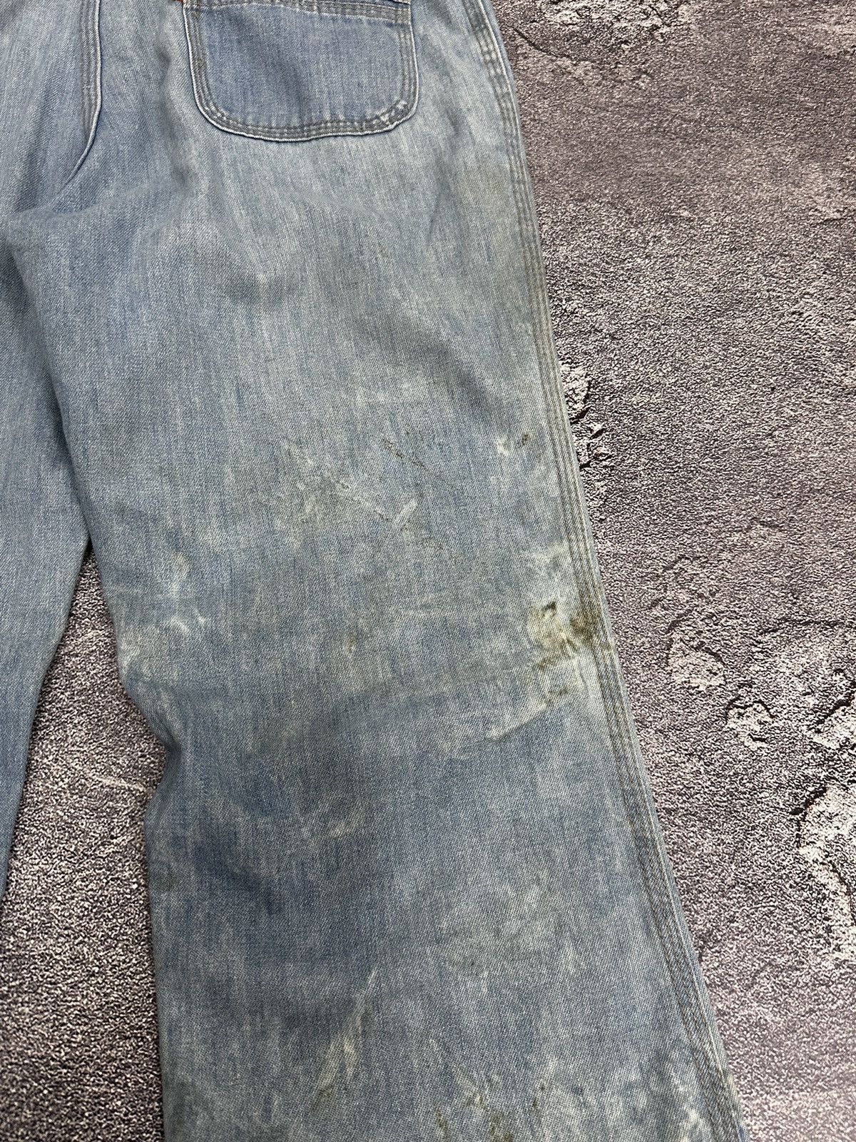 Levi's Vintage Levi’s 70’s Talon Boot-Cut Painted Denim Pants Y2k Size US 32 / EU 48 - 12 Thumbnail