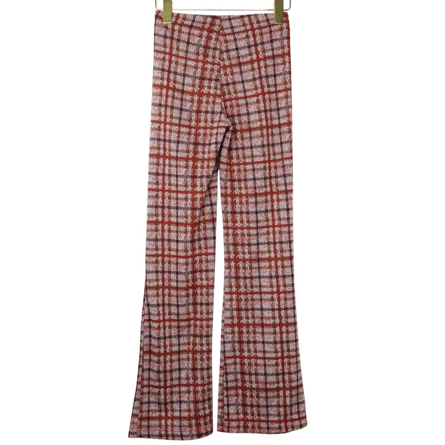 Urban Outfitters Urban Outfitters Bryn Pull On Flare Pants Plaid Pants XS Size 25" / US 0 / IT 36 - 2 Thumbnail