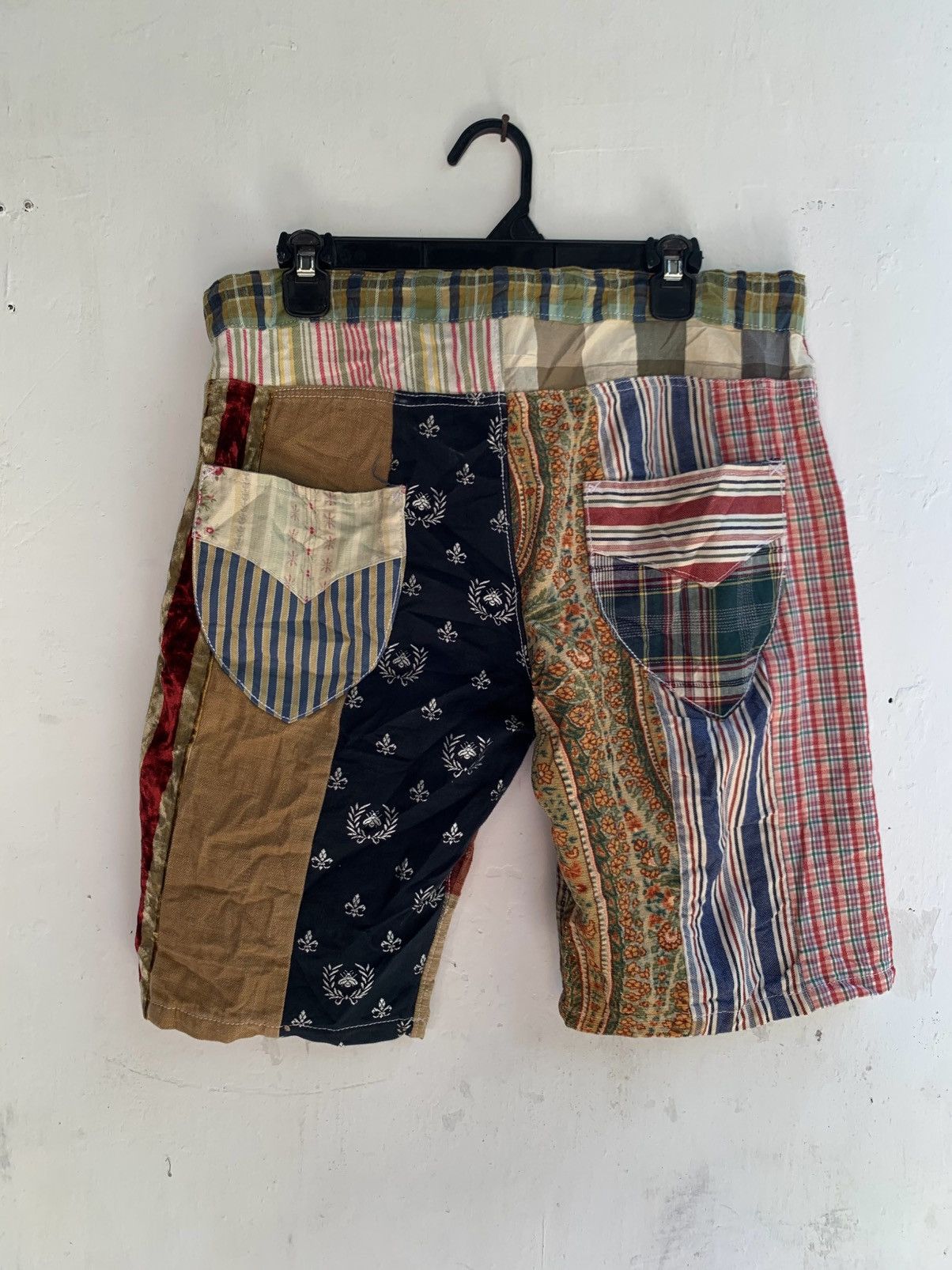 Monitaly Vintage Monitaly beautiful art patch work shorts Size US 34 / EU 50 - 5 Thumbnail