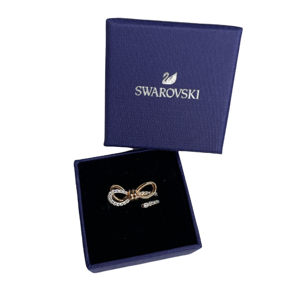 Swarovski Lifelong Bow ring Size Euro 55 / 7 USA