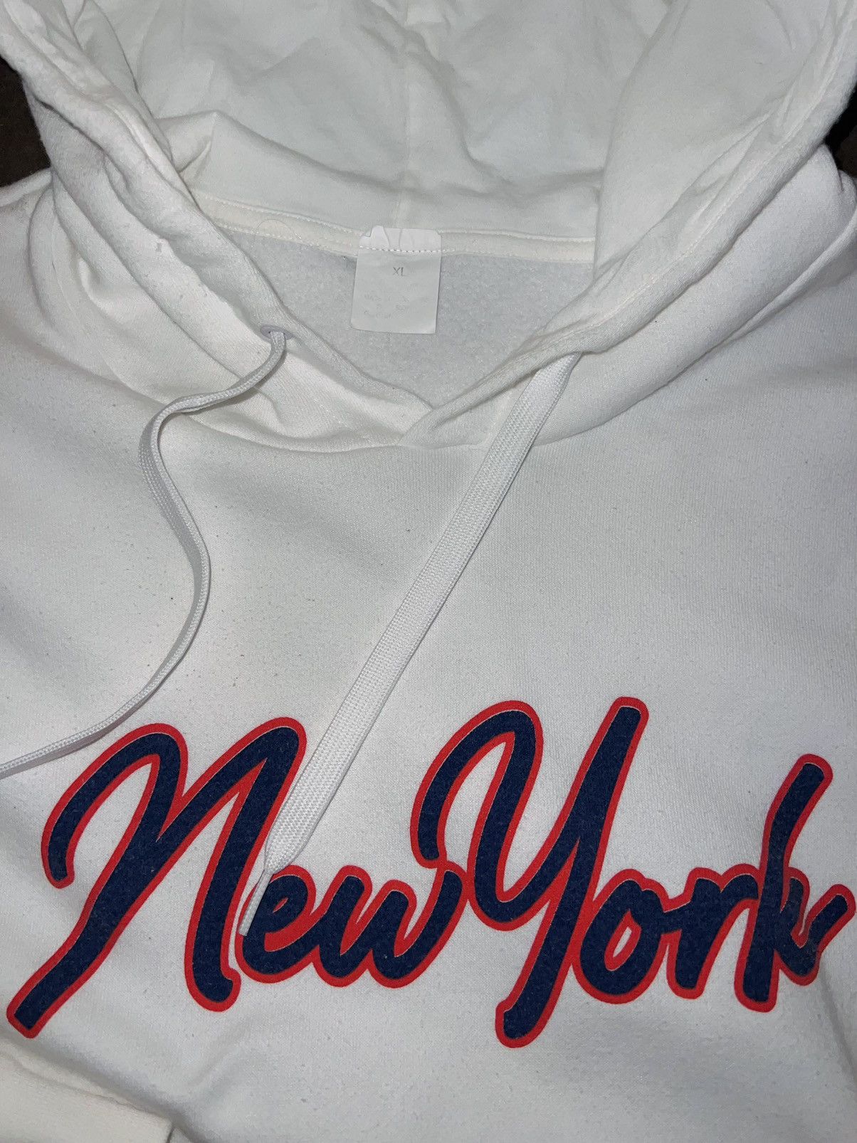 Vintage VINTAGE NEW YORK HOODIE Size US XL / EU 56 / 4 - 4 Thumbnail