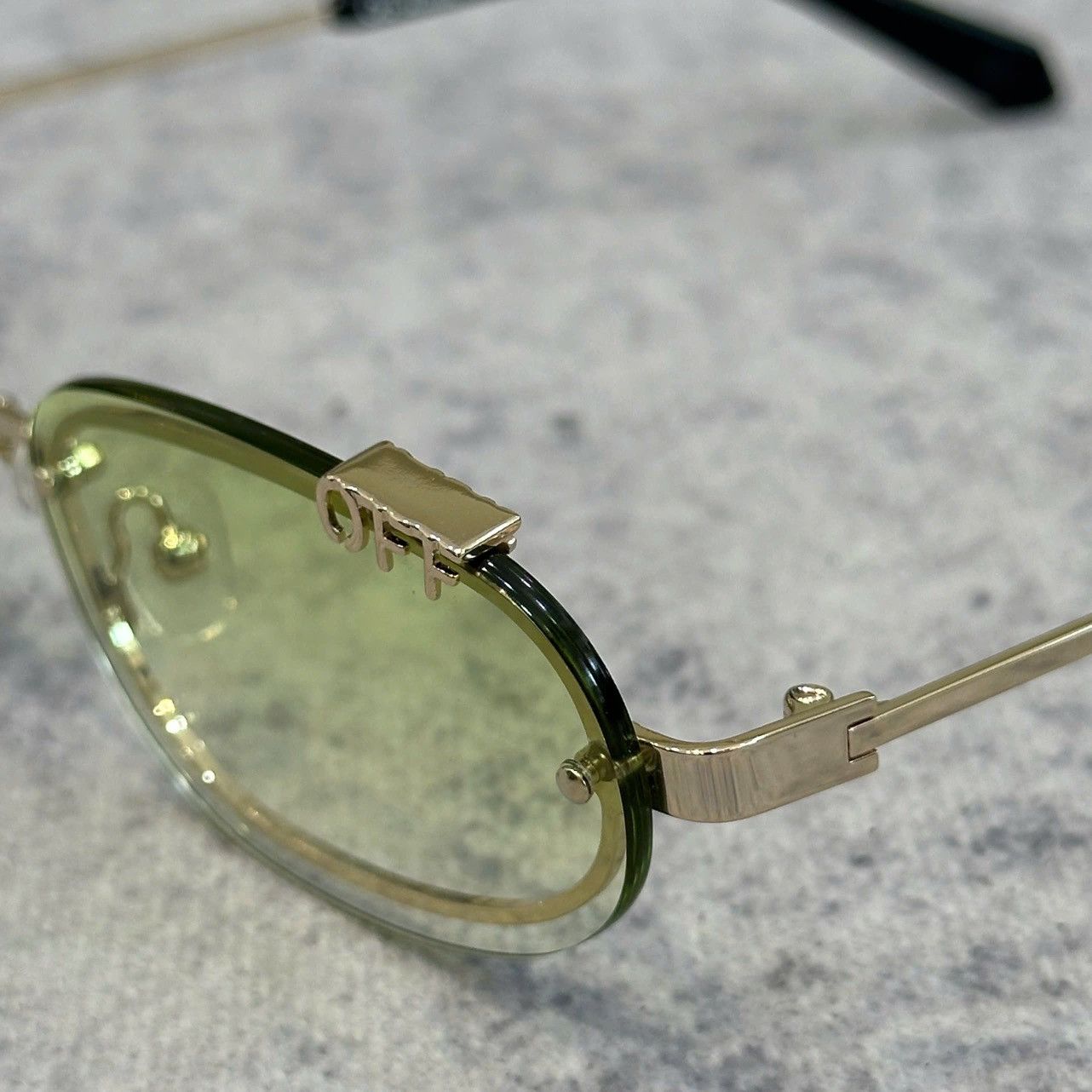 Off-White OFF-WHITE MIAMI SUNGLASSES GOLD GRADIENT G Size ONE SIZE - 3 Thumbnail