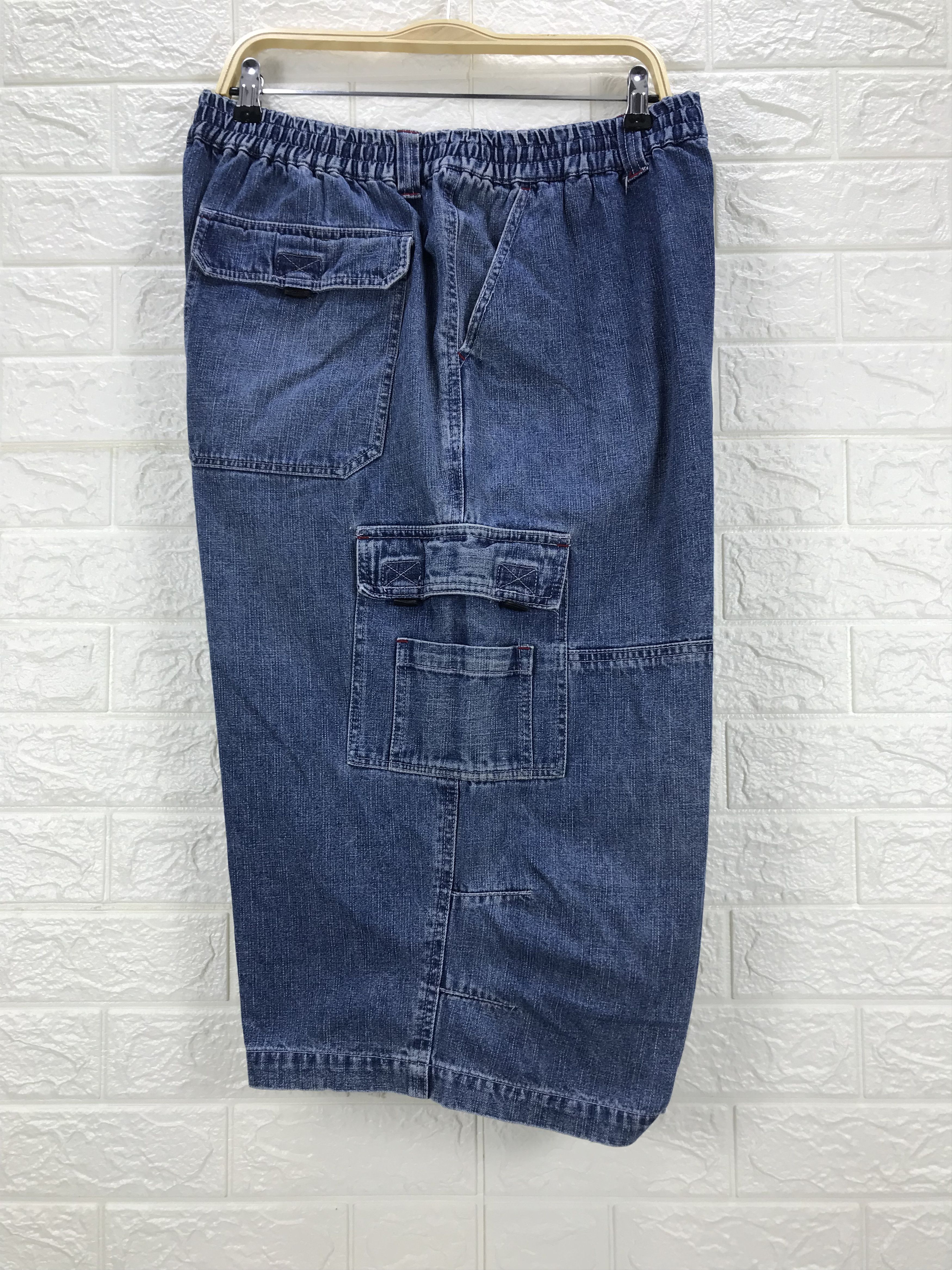 Airwalk Vintage Airwalk Jorts Baggy Cargo Jeans Size US 36 / EU 52 - 8 Thumbnail