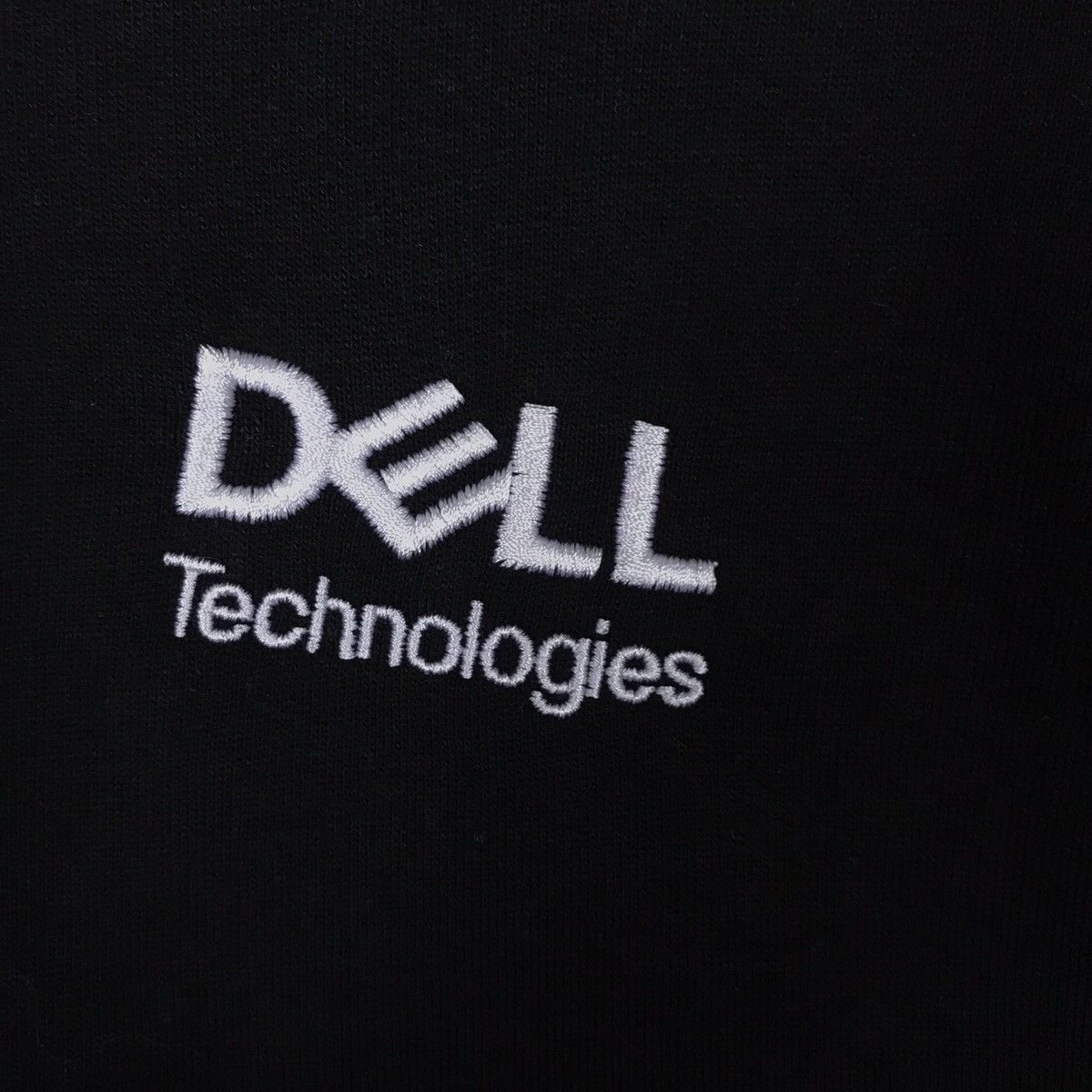 Vintage Vintage DELL Technologies Quarter Zip Pullover Jumper Size US M / EU 48-50 / 2 - 3 Thumbnail