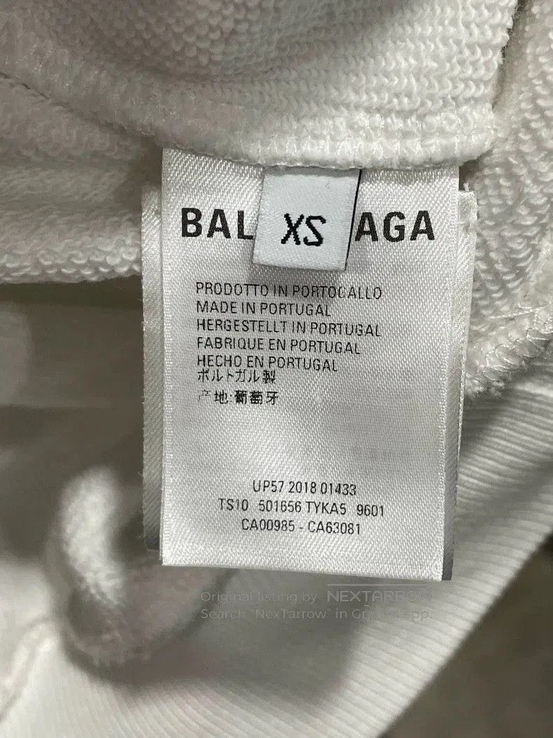 Balenciaga Balenciaga White Pink Hoodie XS New. Size US XS / EU 42 / 0 - 8 Thumbnail