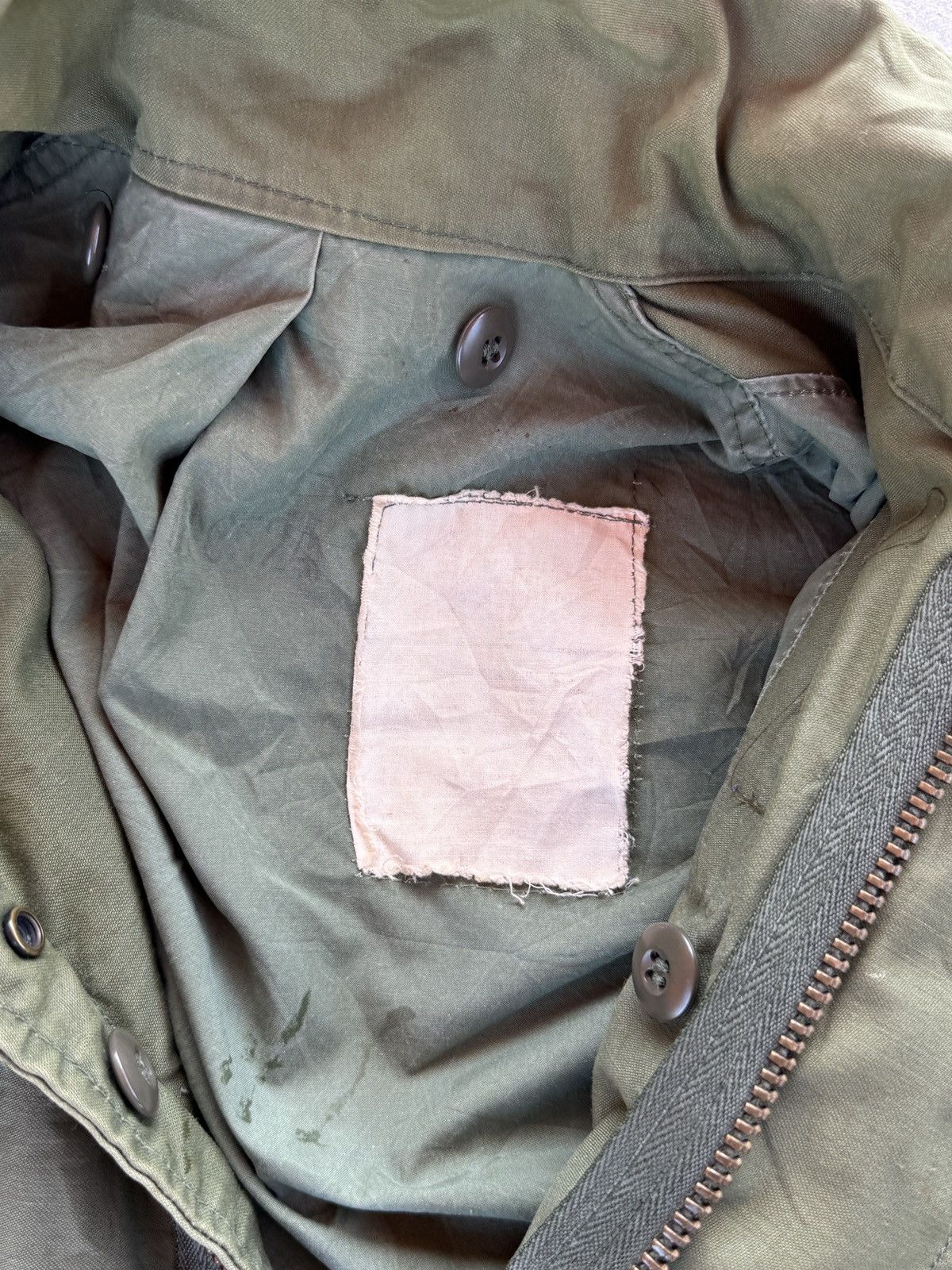 Vintage Vintage 1960s Vietnam War Era M65 Jacket Size US M / EU 48-50 / 2 - 2 Thumbnail