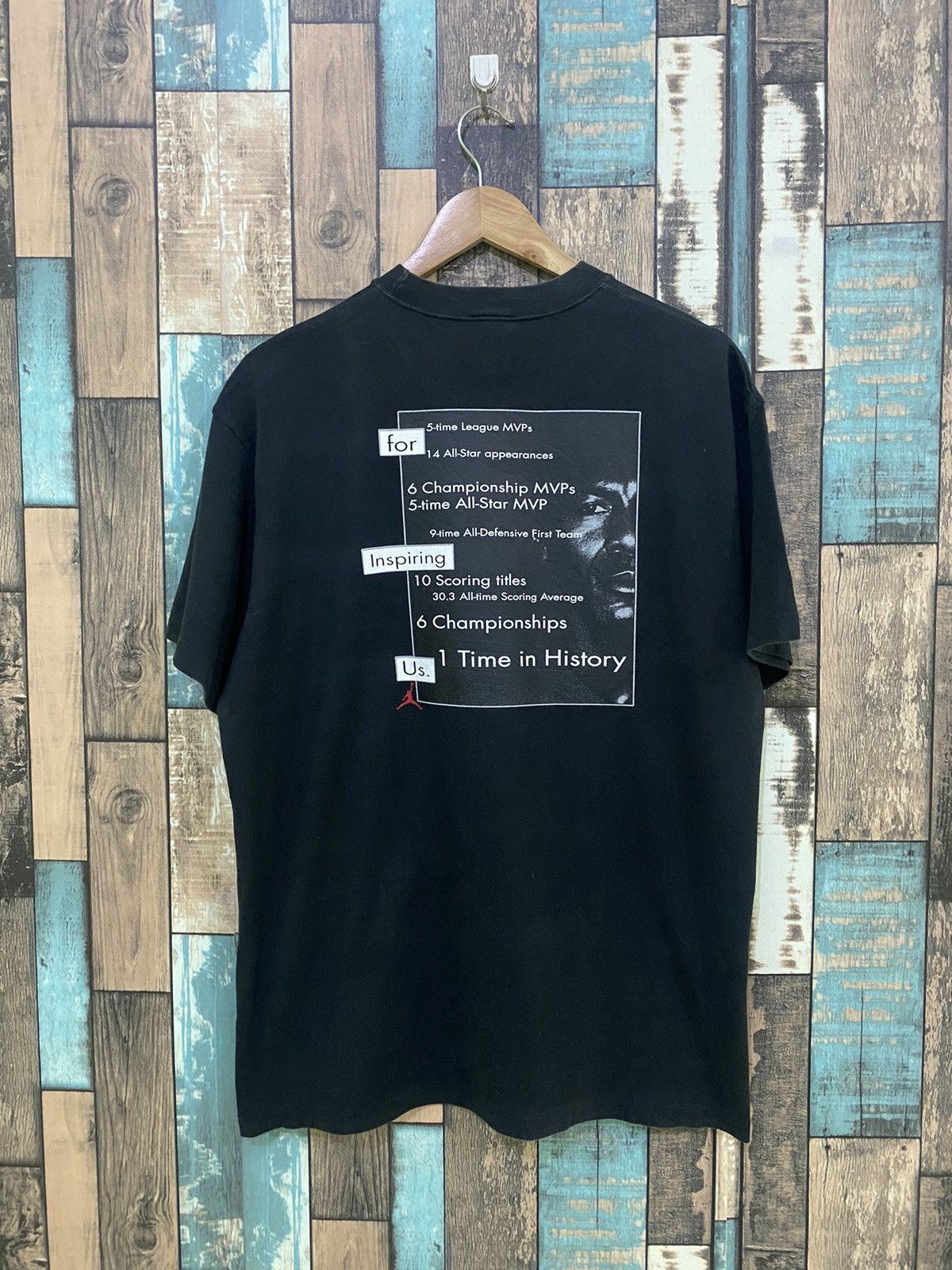 Nike × Vintage Vintage Nike Michael Jordan Tee Size US L / EU 52-54 / 3 - 2 Thumbnail