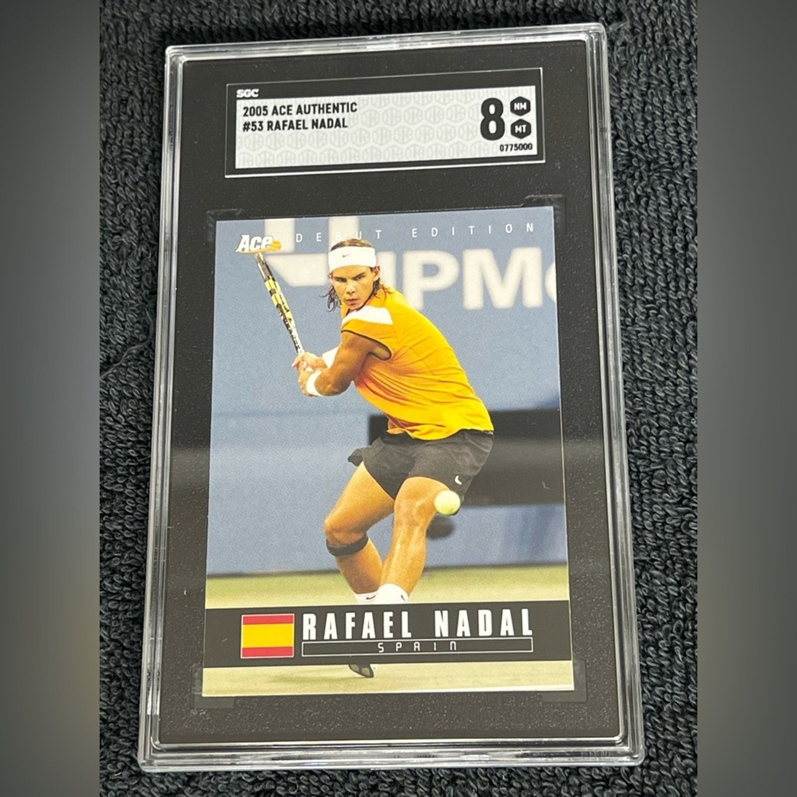 Other 2005 Ace Authentic Debut #53 Rafael Nadal SGC 8 RC RARE Size ONE SIZE - 1 Thumbnail