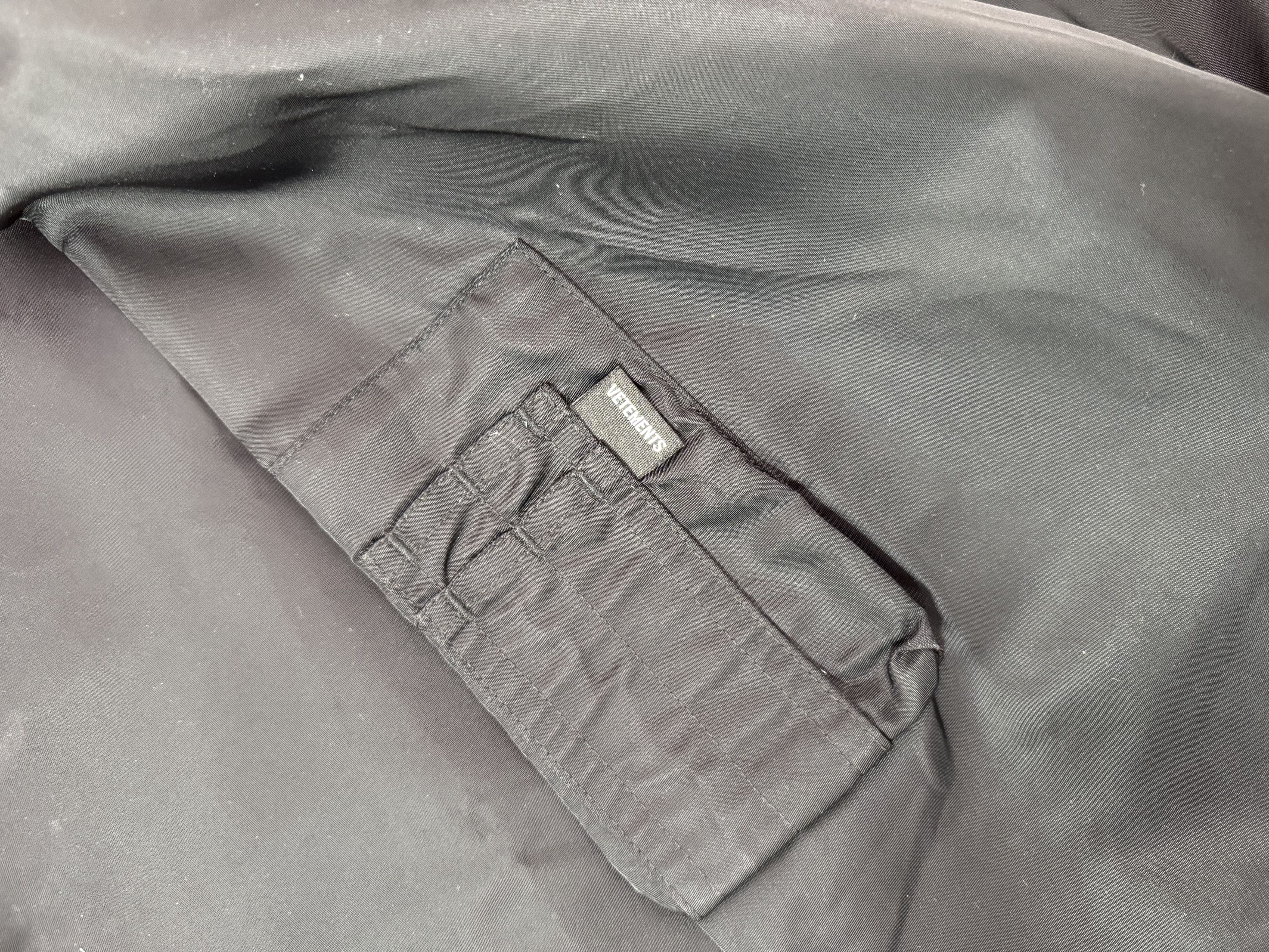 Vetements Rare Vetements Bomber Jacket Shirt Nylon Size US M / EU 48-50 / 2 - 4 Thumbnail