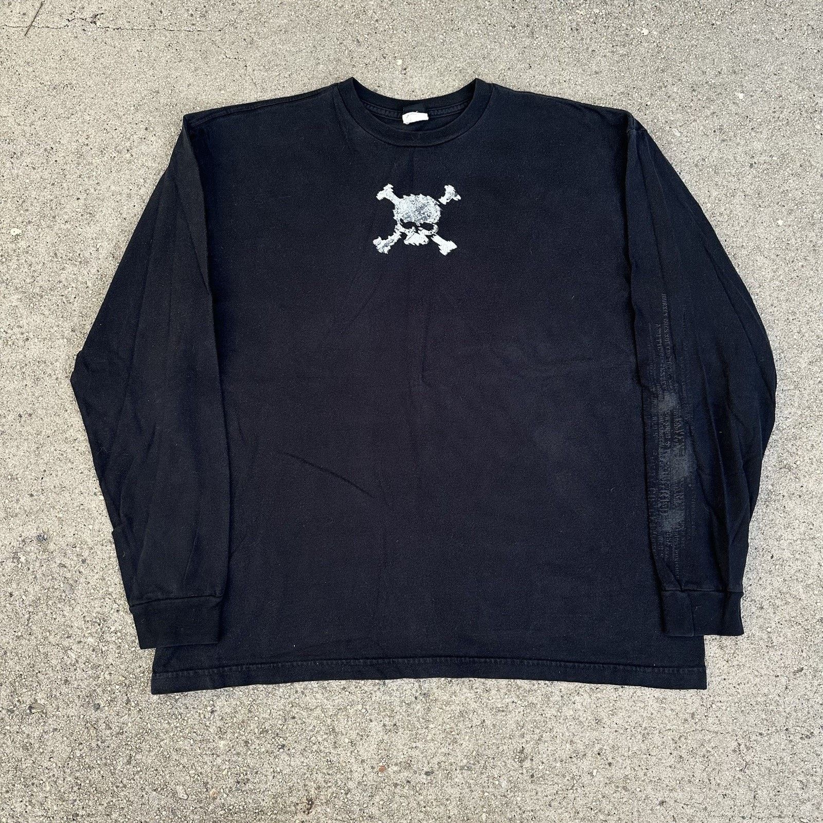 Oakley × Vintage Vintage Y2K Oakley Software Skull Longsleeve Shirt Gorpcore Size US XXL / EU 58 / 5 - 3 Thumbnail