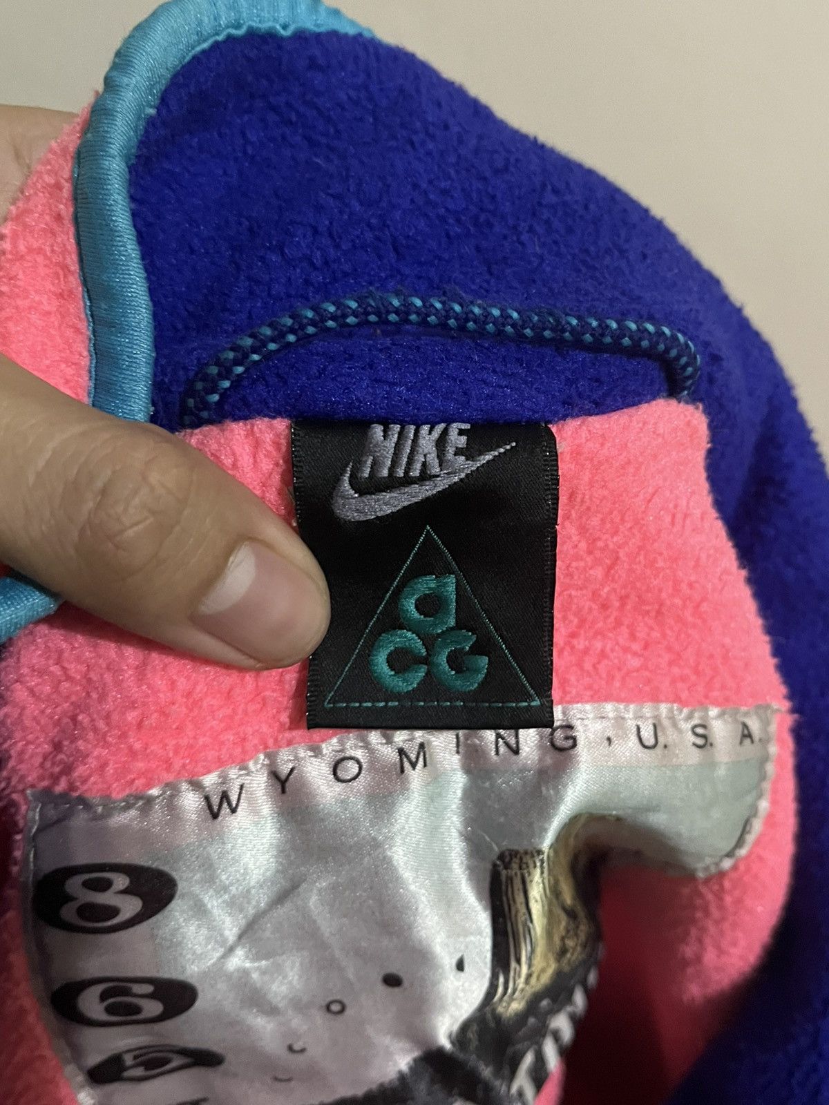 Nike ACG Vintage Nike Acg Fleece Pullover Hyoming, Devils Tower Size US M / EU 48-50 / 2 - 10 Thumbnail