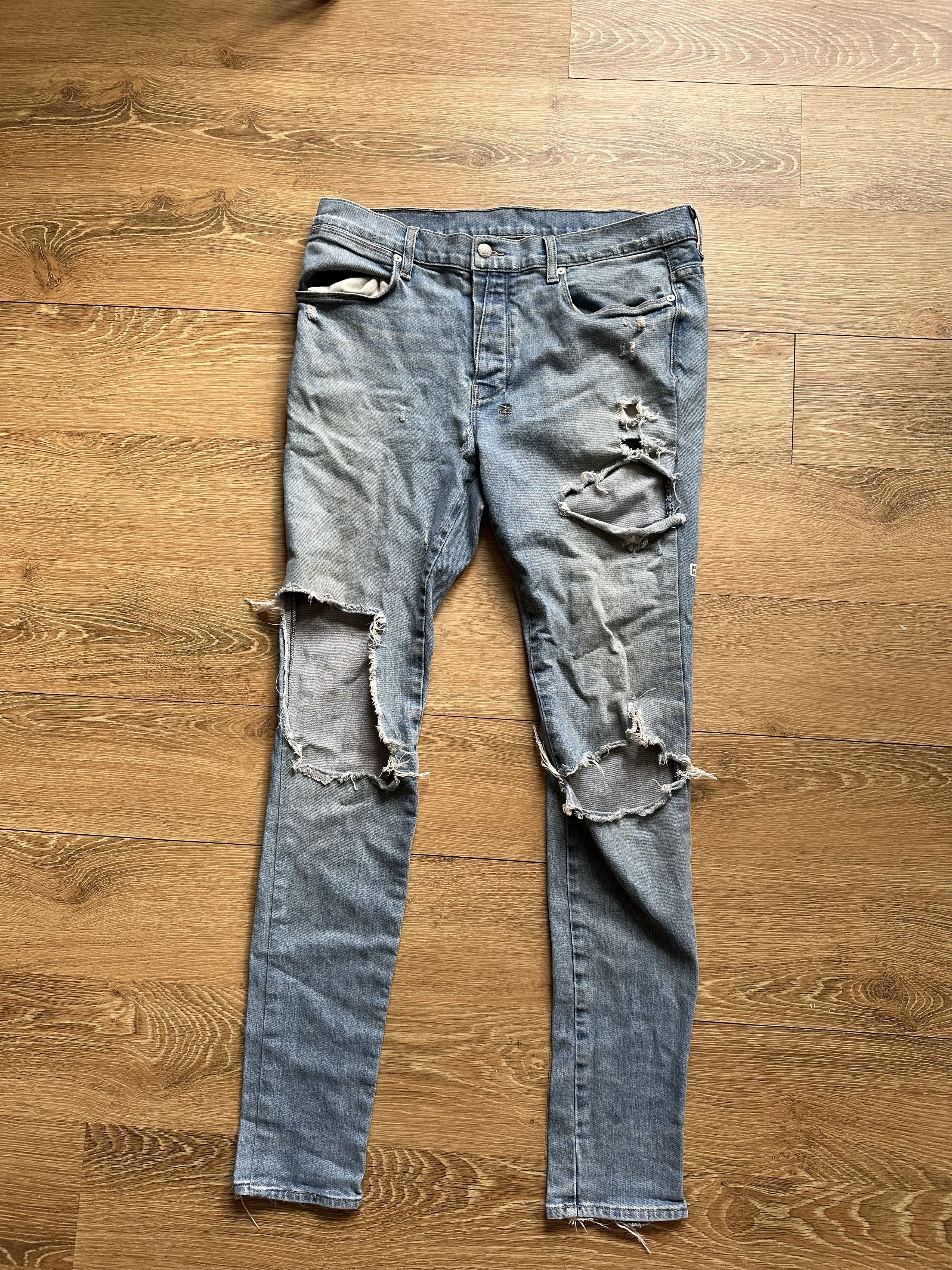 Ksubi Ksubi Skinny Stretchable Distressed Denim Size US 34 / EU 50 - 1 Thumbnail