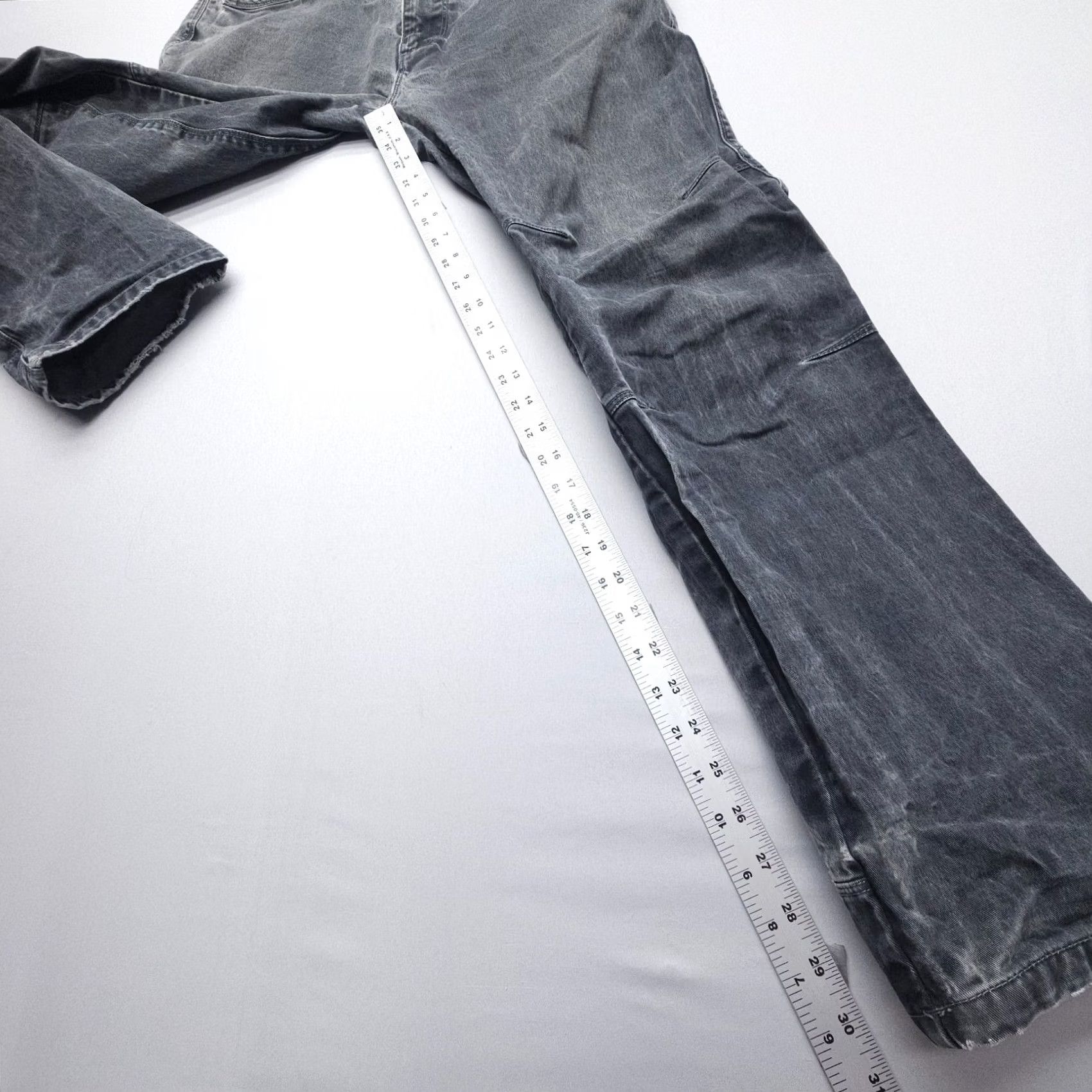 Vintage Kuhl Rydr Pants Mens 33 x 32 Patina Dye Gray Heavyweight Workwear Canvas Size US 33 - 7 Thumbnail