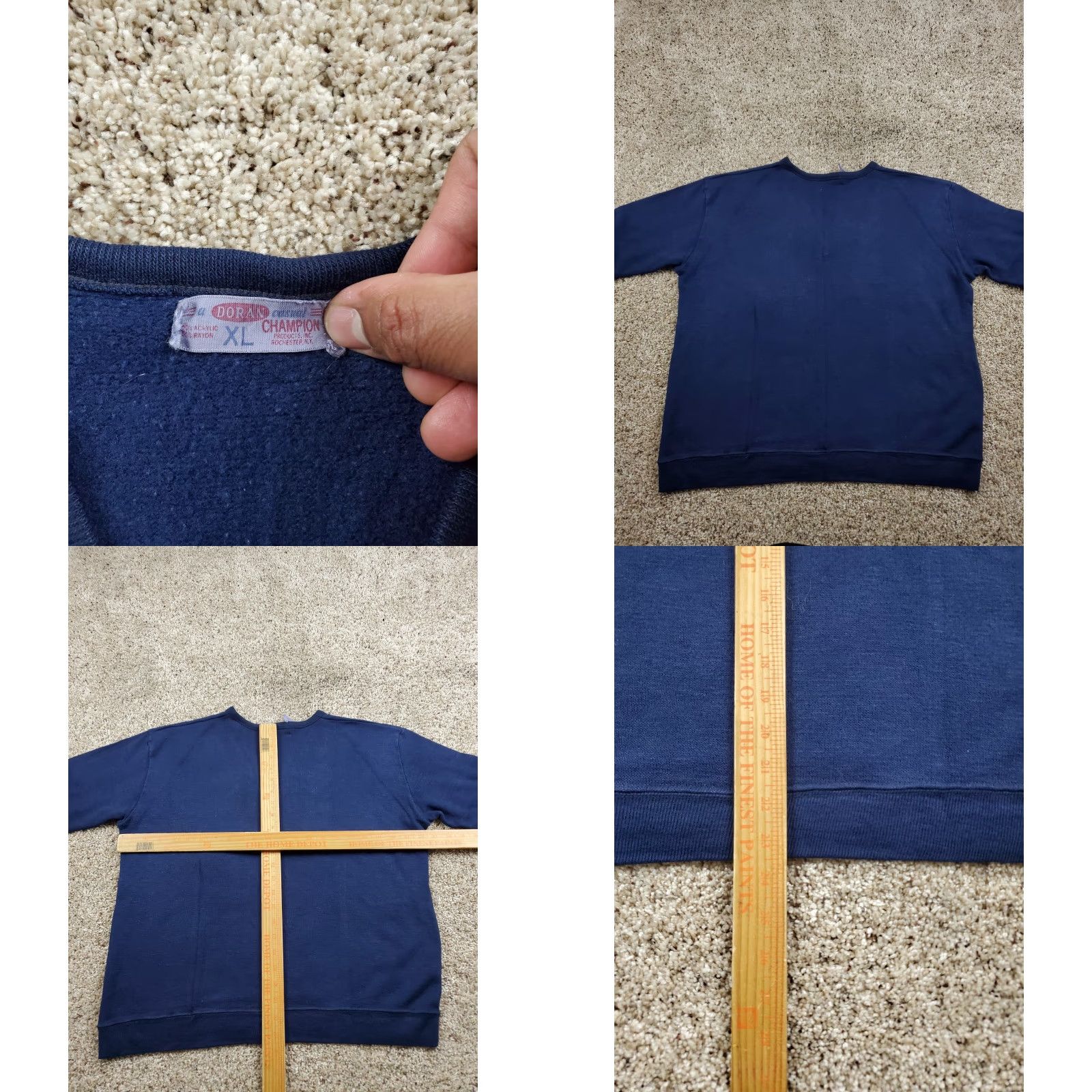 Vintage VINTAGE 60s University Of Hawaii Sweater XL Adults Blue V-Neck Doran Casuals Size US XL / EU 56 / 4 - 8 Thumbnail