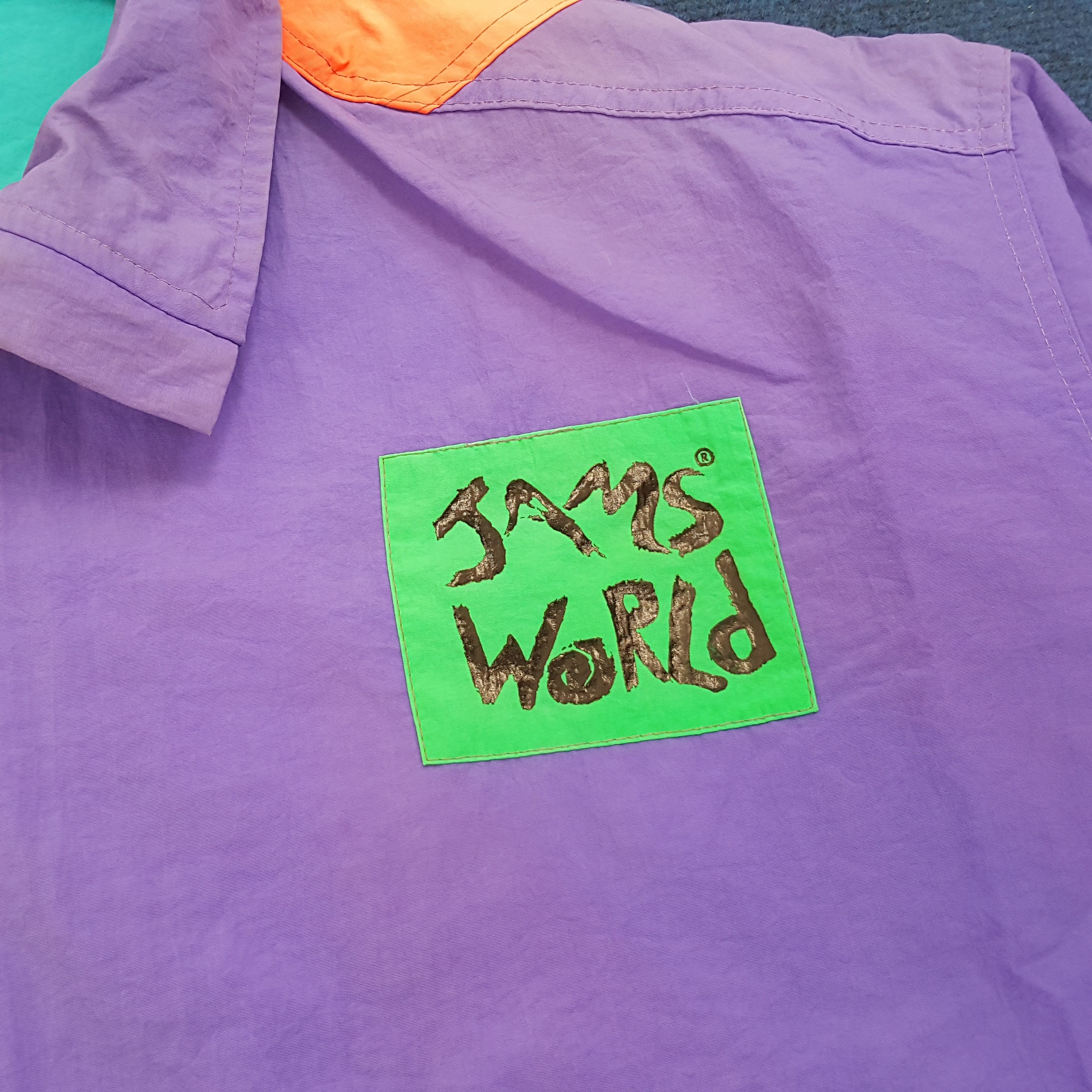 Jams World × Vintage Vintage Jams World Zipper Windbreaker Jacket Size US XXL / EU 58 / 5 - 2 Thumbnail