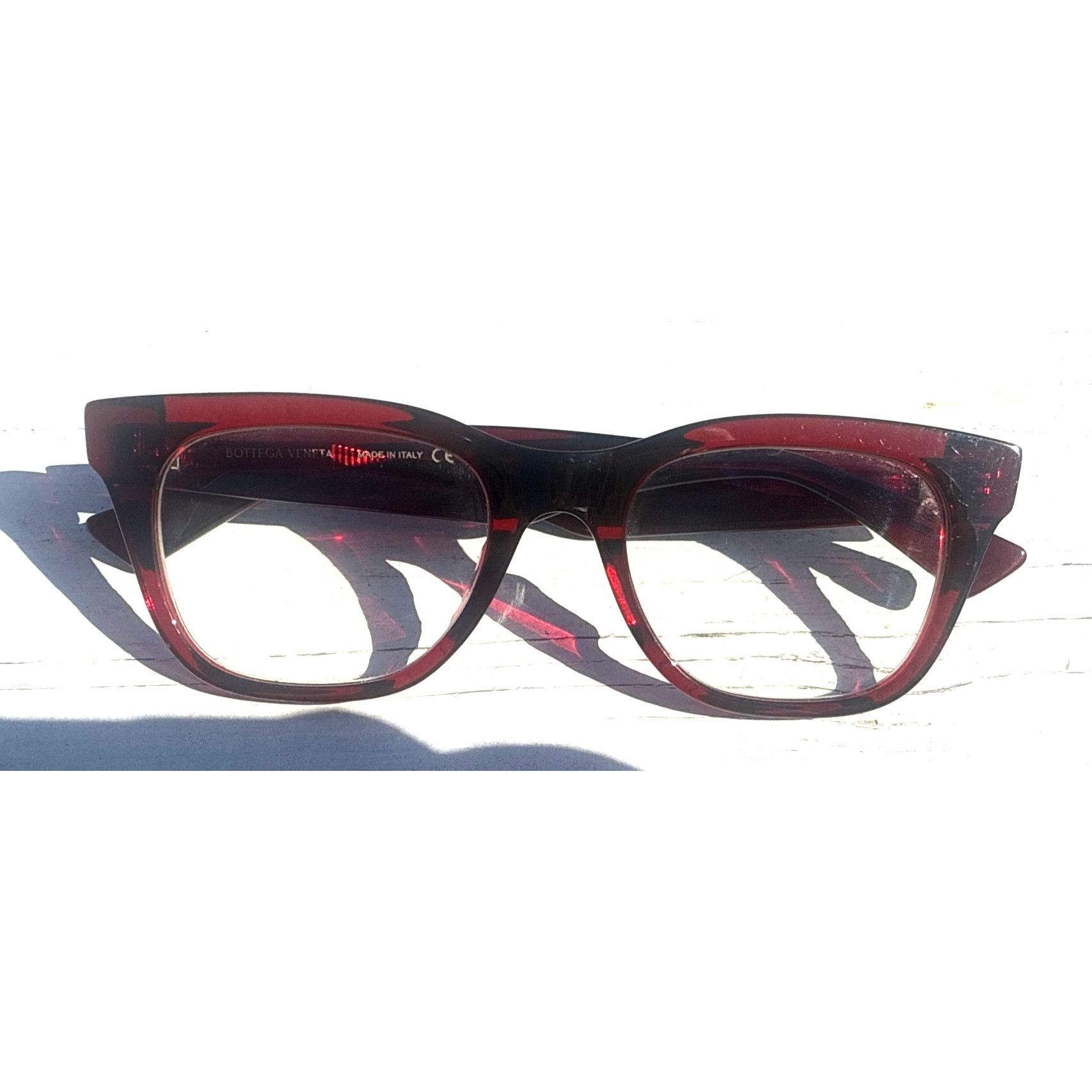 Bottega Veneta Bottega Veneta Womens Burgundy BV1155O Eyeglasses Frames gla Size ONE SIZE - 6 Thumbnail