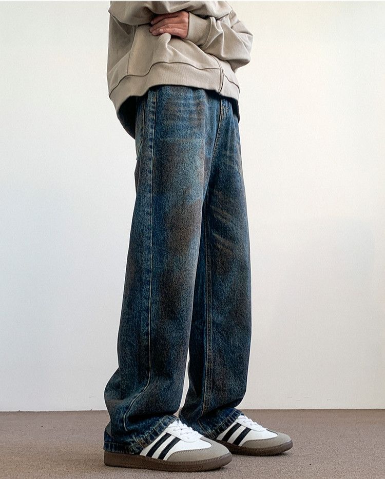 Dirty Wash Wear n Tear Jeans