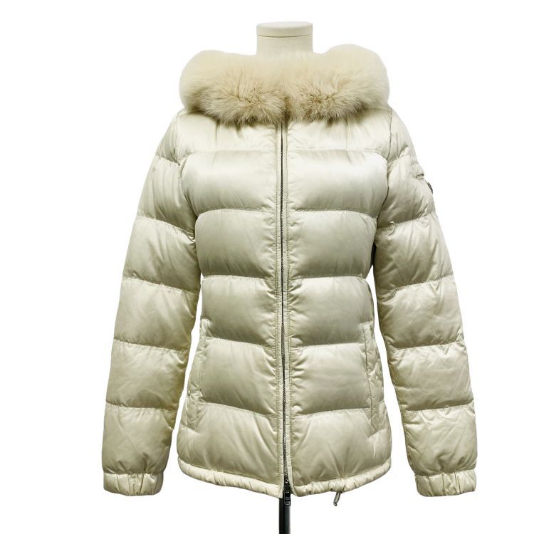 Prada Prada Beige Down Jacket Size 40 Size S / US 4 / IT 40 - 1 Thumbnail