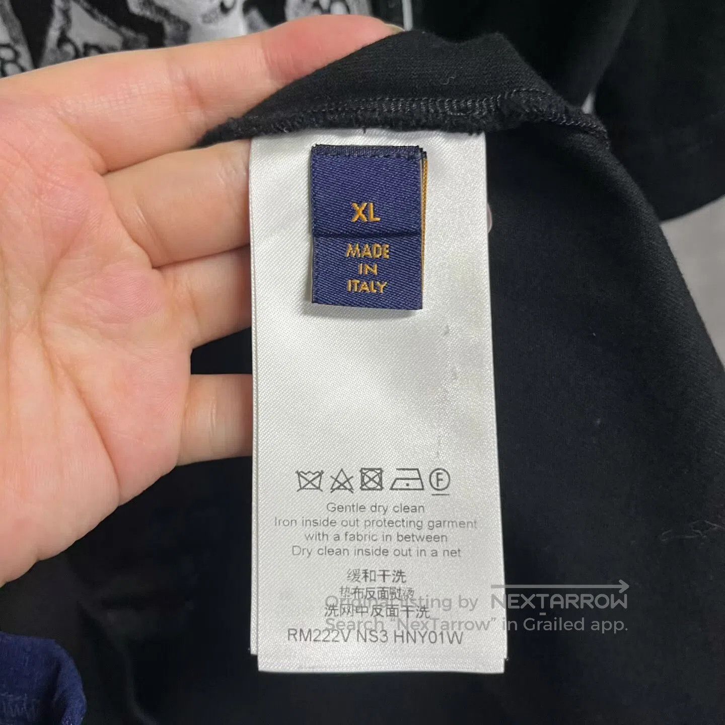 Louis Vuitton Louis Vuitton Puzzle-style numbered round-neck casual shor Size US XL / EU 56 / 4 - 3 Thumbnail